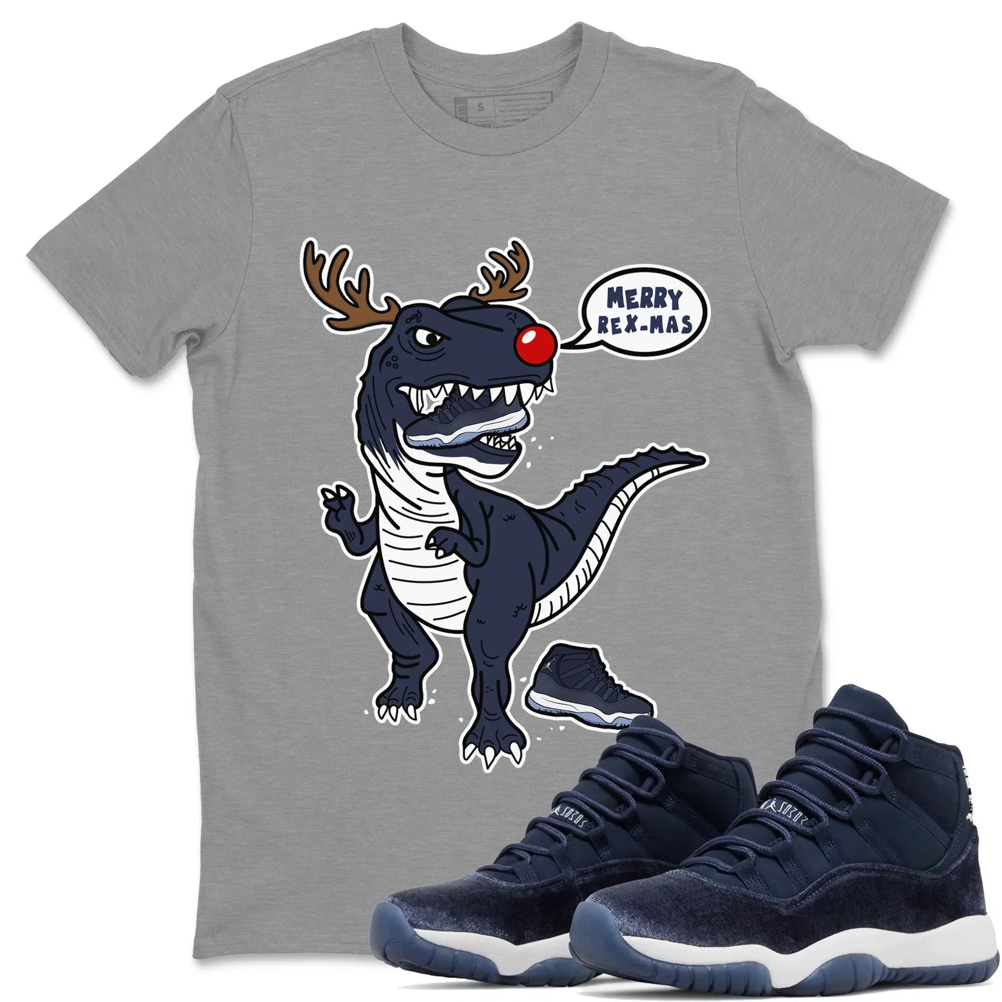 Hungry Dino Unisex Tops - Air Jordan 11 Midnight Navy