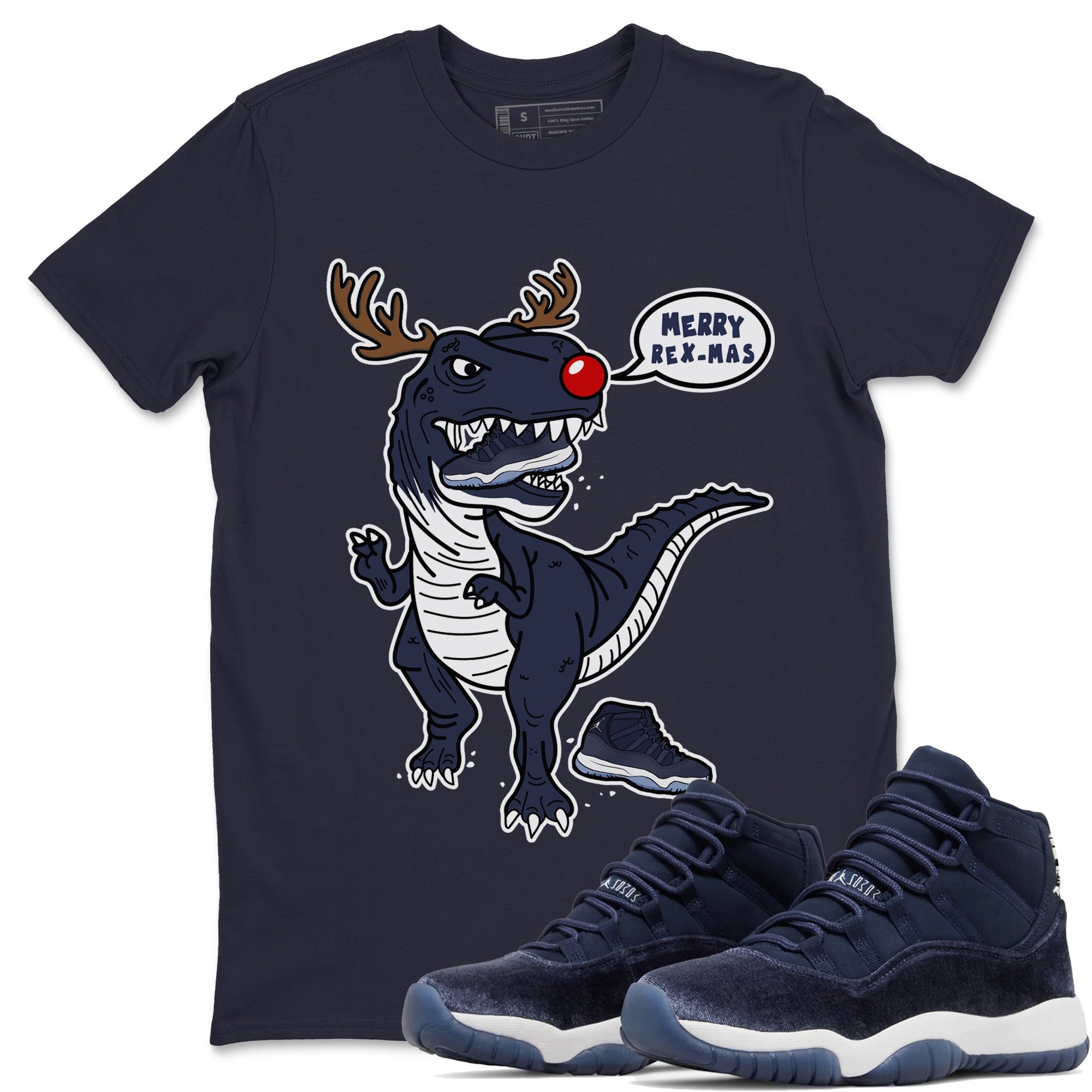 Hungry Dino Unisex Tops - Air Jordan 11 Midnight Navy