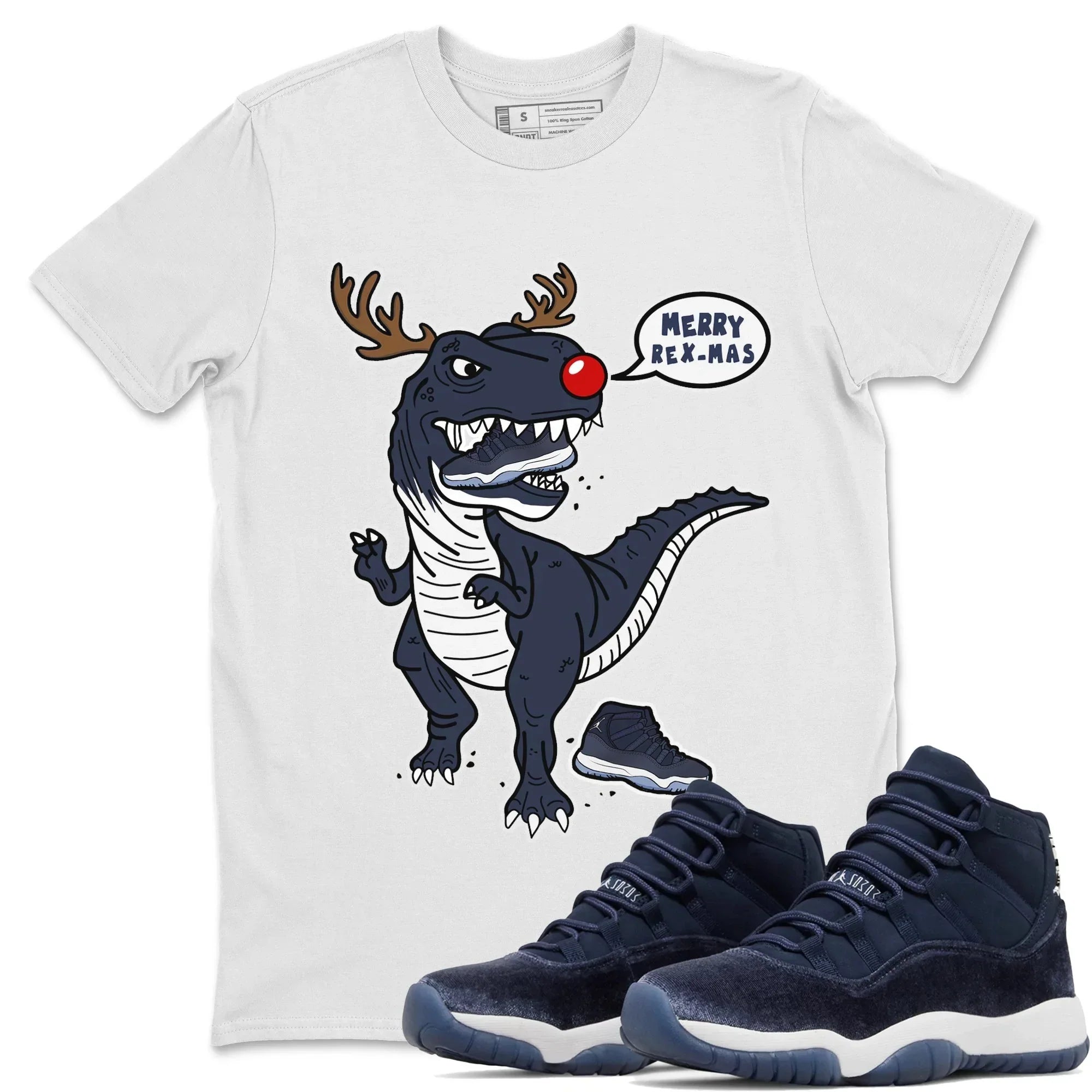 Hungry Dino Unisex Tops - Air Jordan 11 Midnight Navy