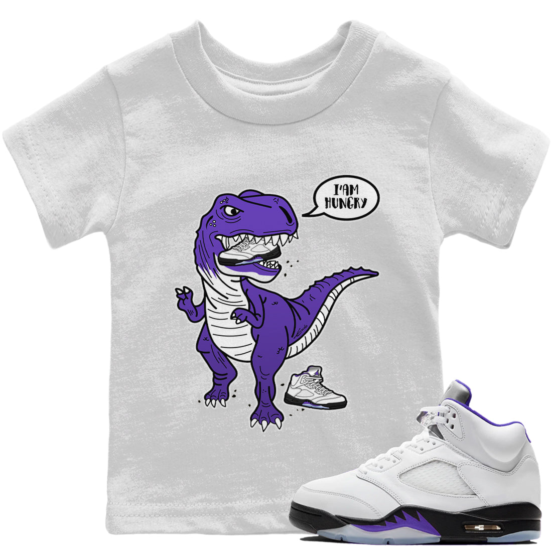 Hungry Dino Kids Tops - Air Jordan 5 Concord