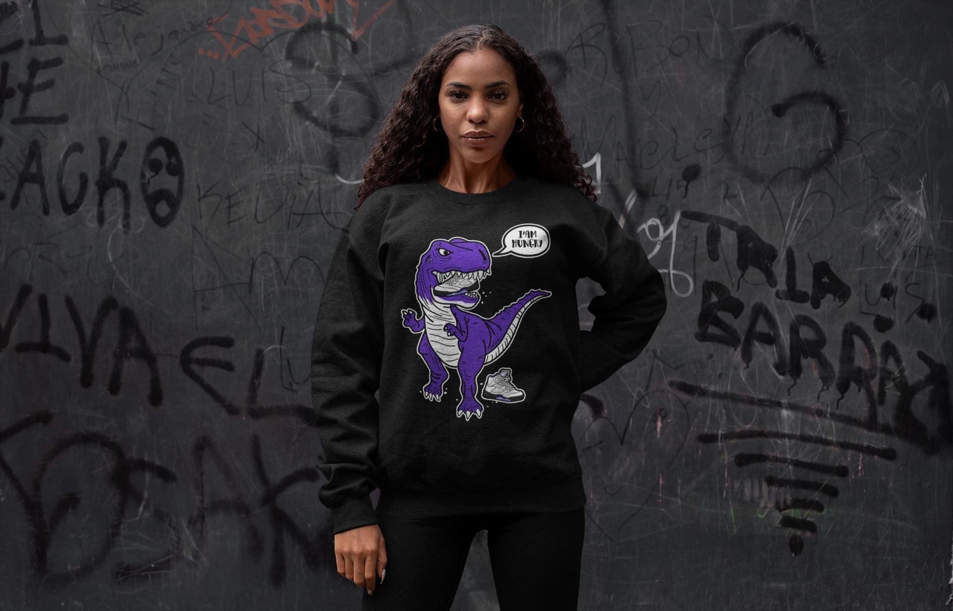 Hungry Dino Unisex Tops - Air Jordan 5 Concord