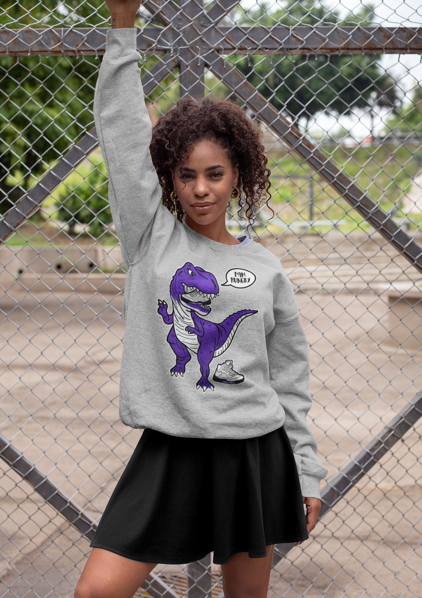 Hungry Dino Unisex Tops - Air Jordan 5 Concord