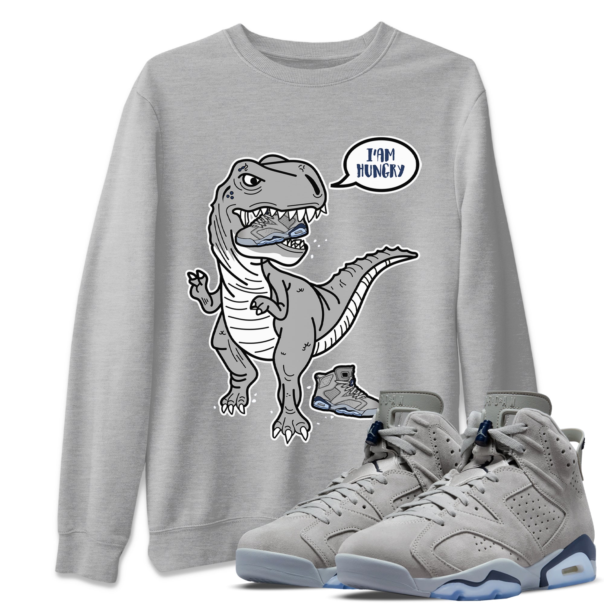 Hungry Dino Unisex Tops - Air Jordan 6 Georgetown