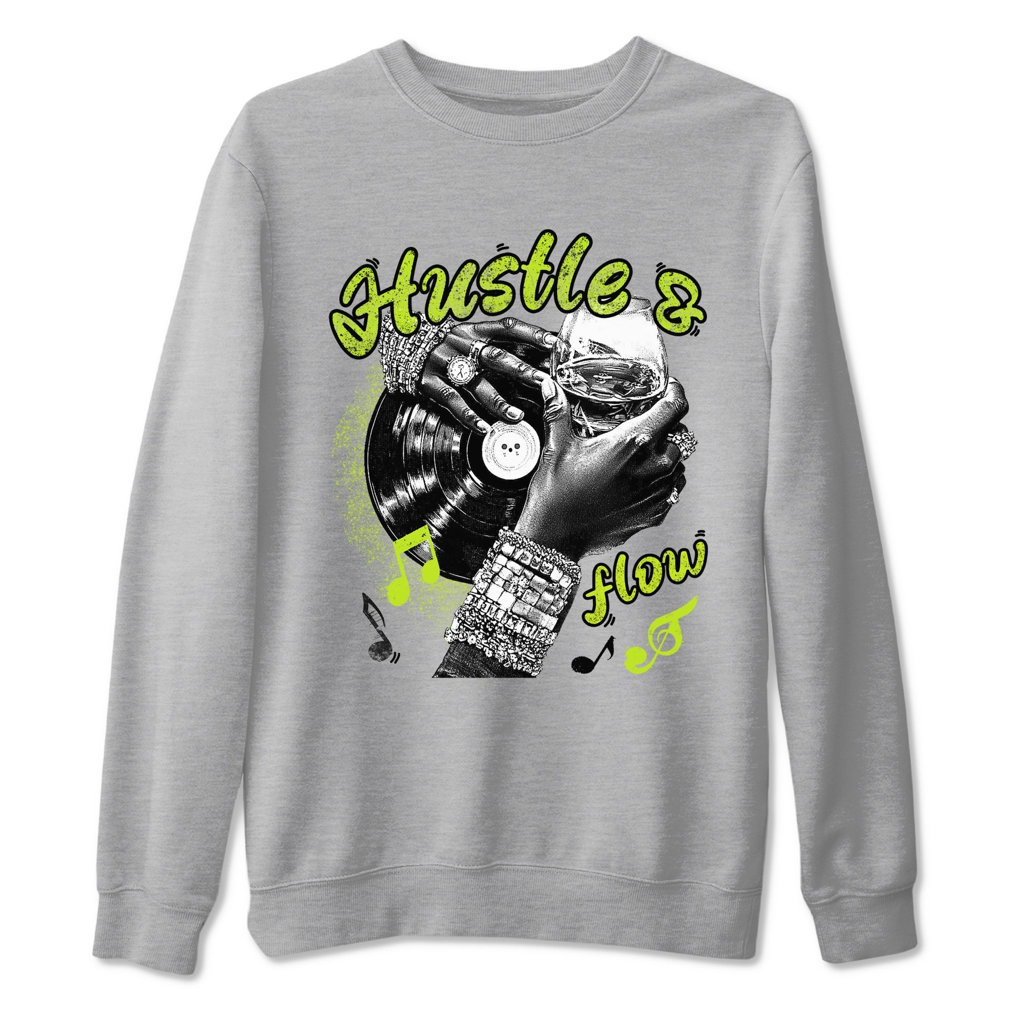 Hustle and Flow snkmatch Tees - Air Foamposite One Black Volt