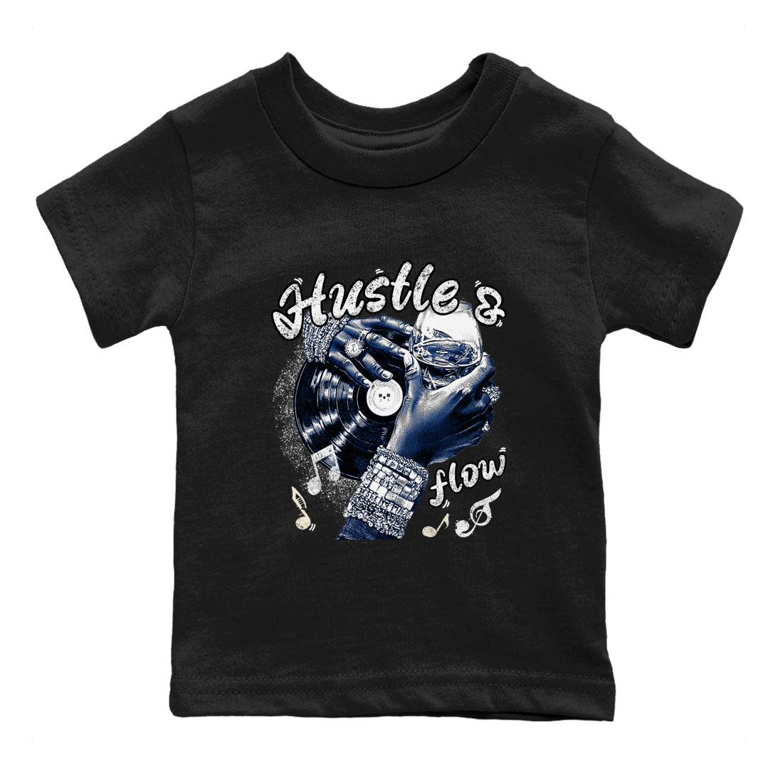 Hustle and Flow snkmatch Tees Kids - Air Jordan 3 A Ma Maniere x Diffused Blue
