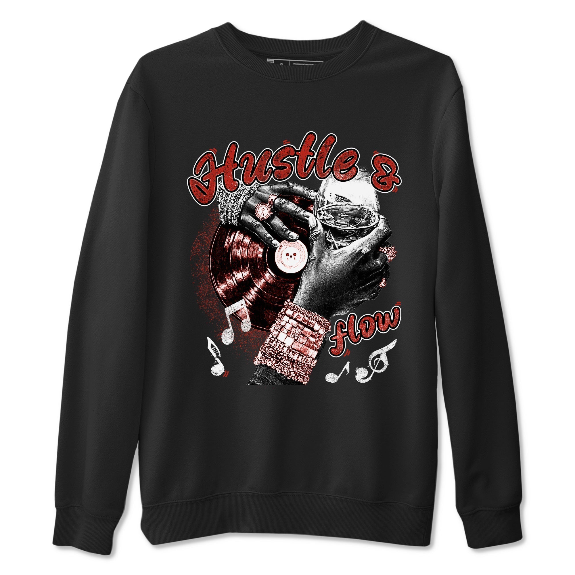 Hustle and Flow snkmatch Tees - Air Jordan 4 Brick By Brick