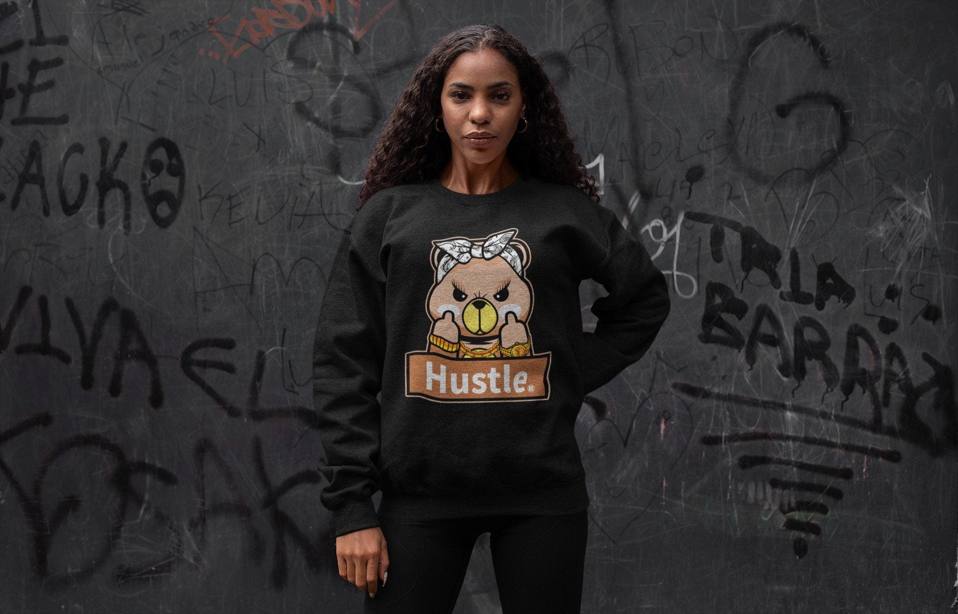 Hustle Bear Unisex Tops - Air Jordan 4 Shimmer