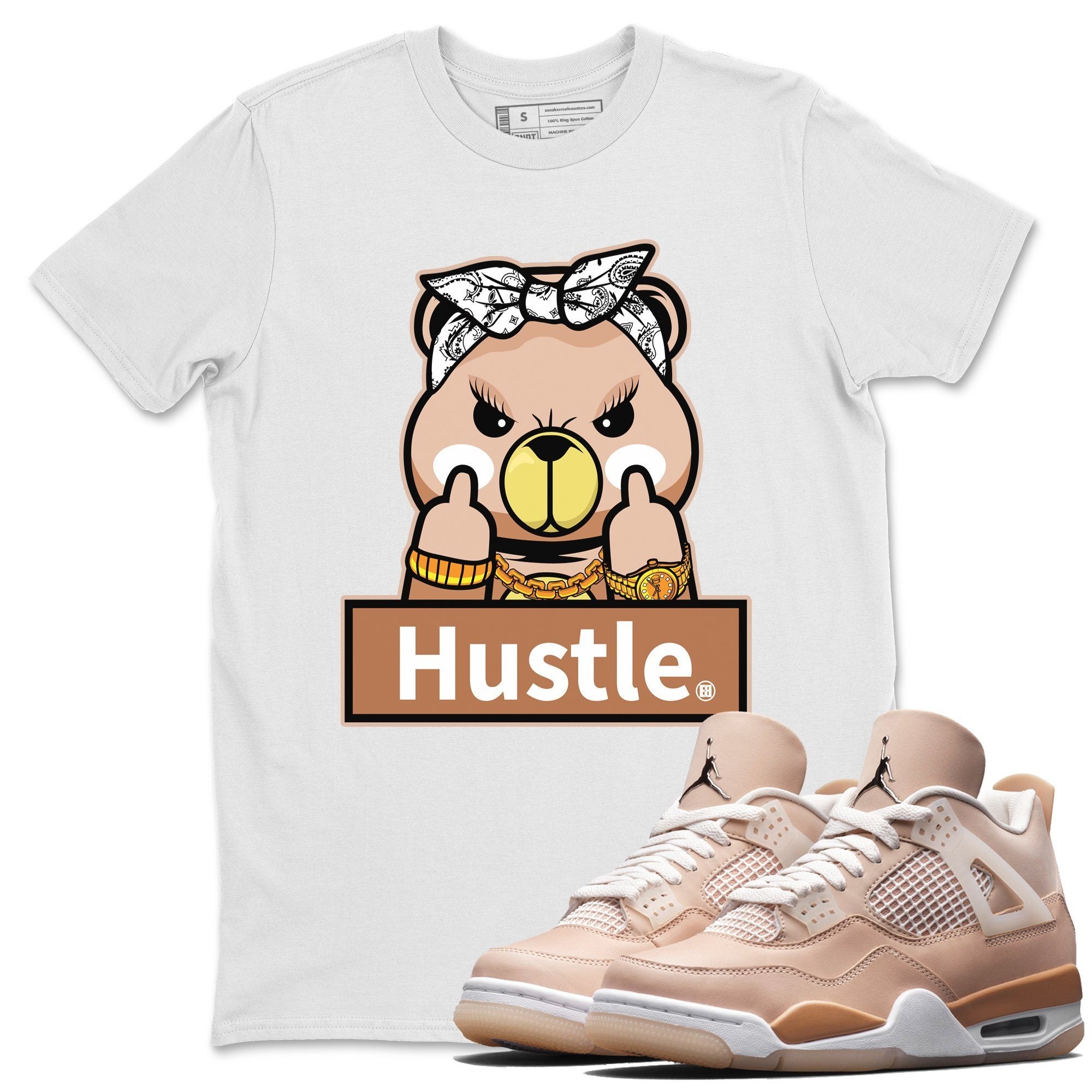 Hustle Bear Unisex Tops - Air Jordan 4 Shimmer