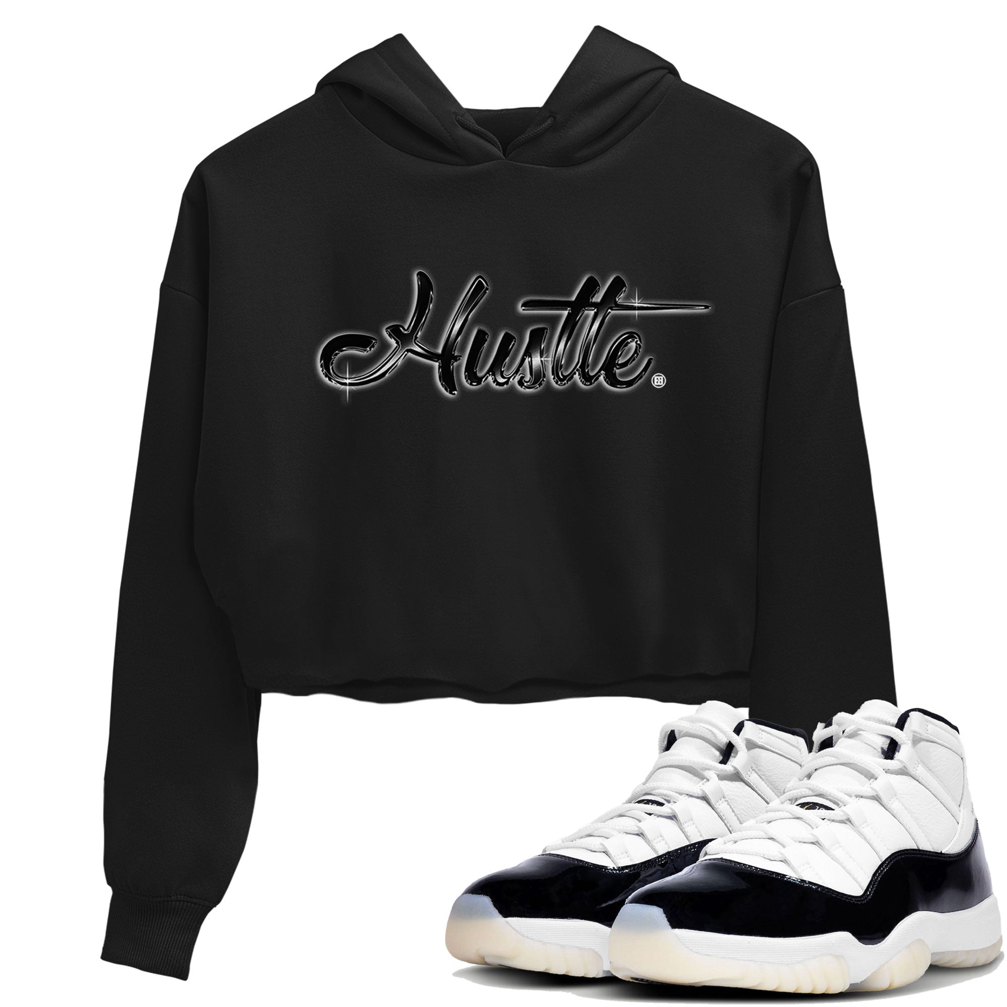 Hustle Chrome snkmatch Women's Top - Air Jordan 11 Gratitude
