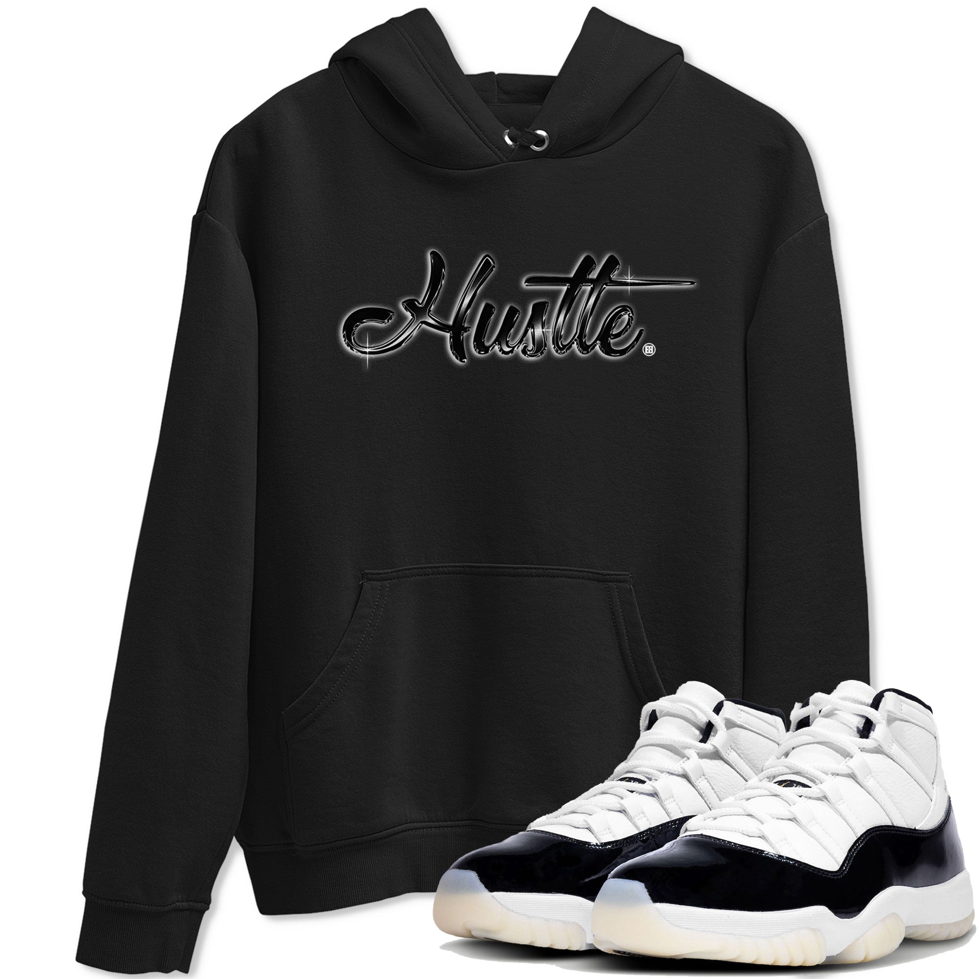 Hustle Chrome snkmatch Tee - Air Jordan 11 Gratitude