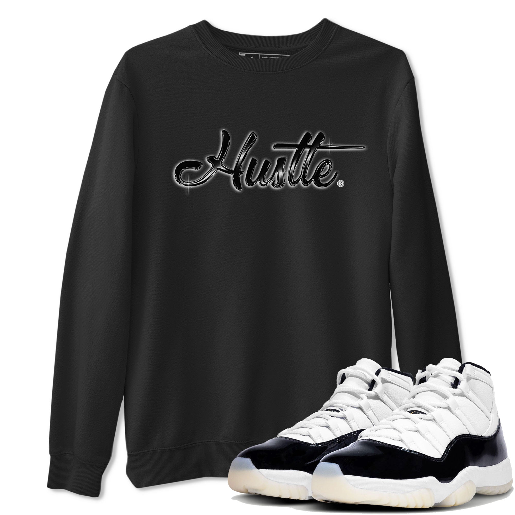 Hustle Chrome snkmatch Tee - Air Jordan 11 Gratitude