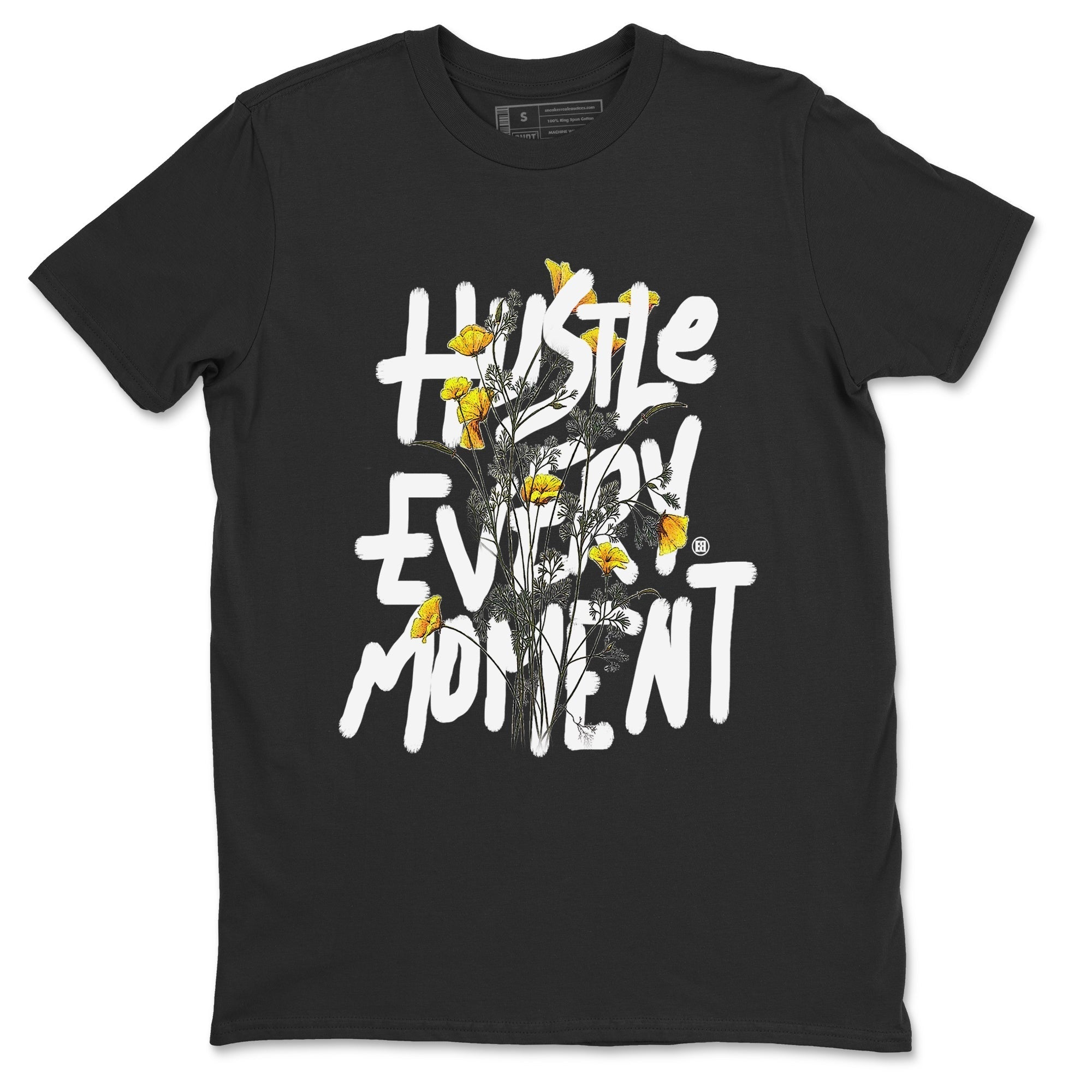 Hustle Every Moment Unisex Tops - Air Jordan 11 Yellow Python