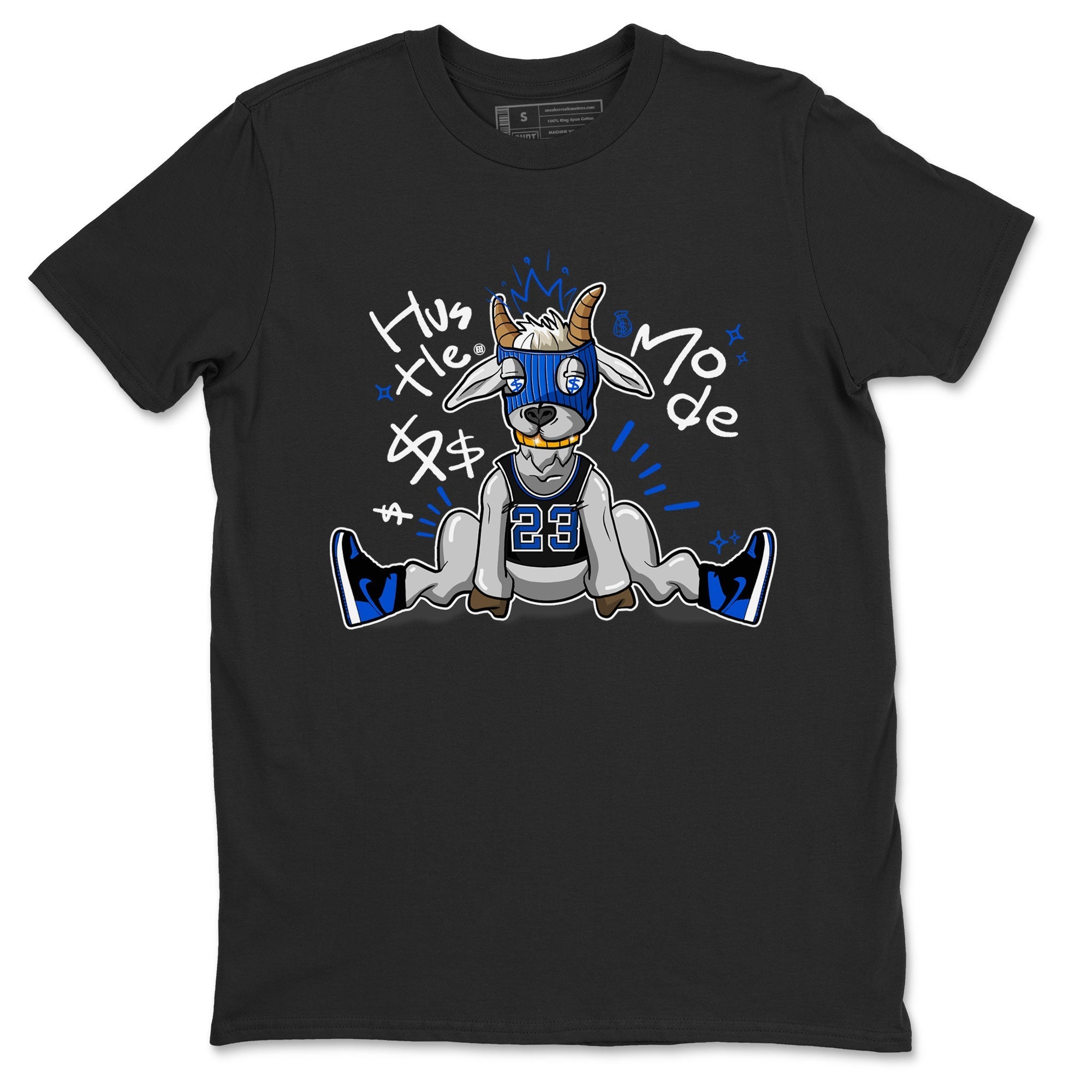Hustle Goat snkmatch Tee - Air Jordan 1 Royal Reimagined