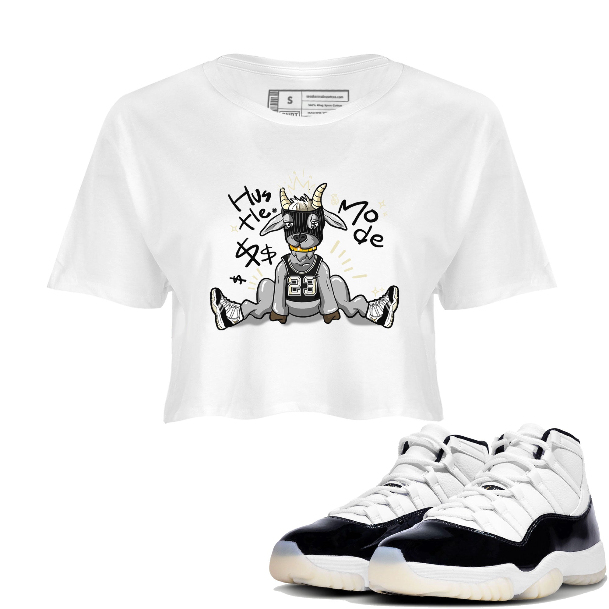 Hustle Goat snkmatch Women's Top - Air Jordan 11 Gratitude