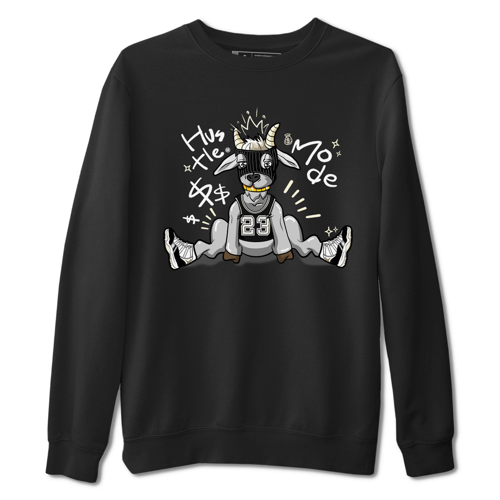 Hustle Goat snkmatch Tee - Air Jordan 11 Gratitude
