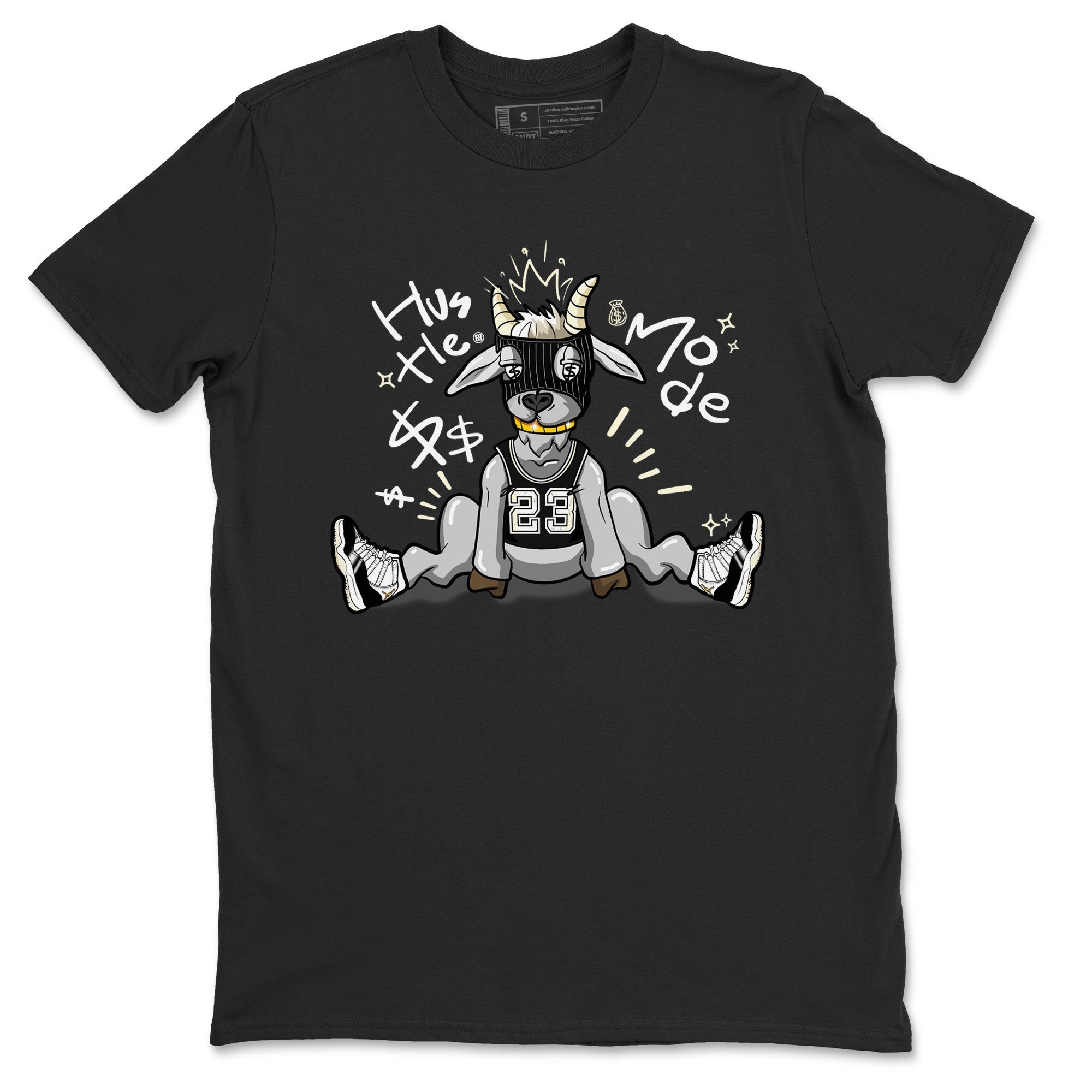 Hustle Goat snkmatch Tee - Air Jordan 11 Gratitude