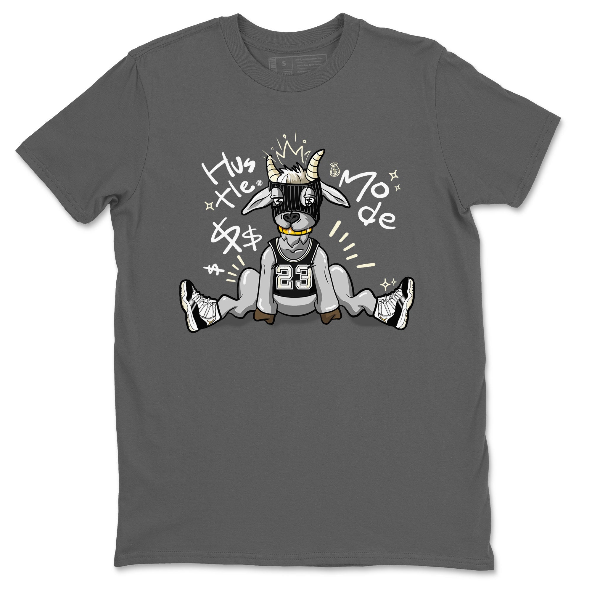 Hustle Goat snkmatch Tee - Air Jordan 11 Gratitude