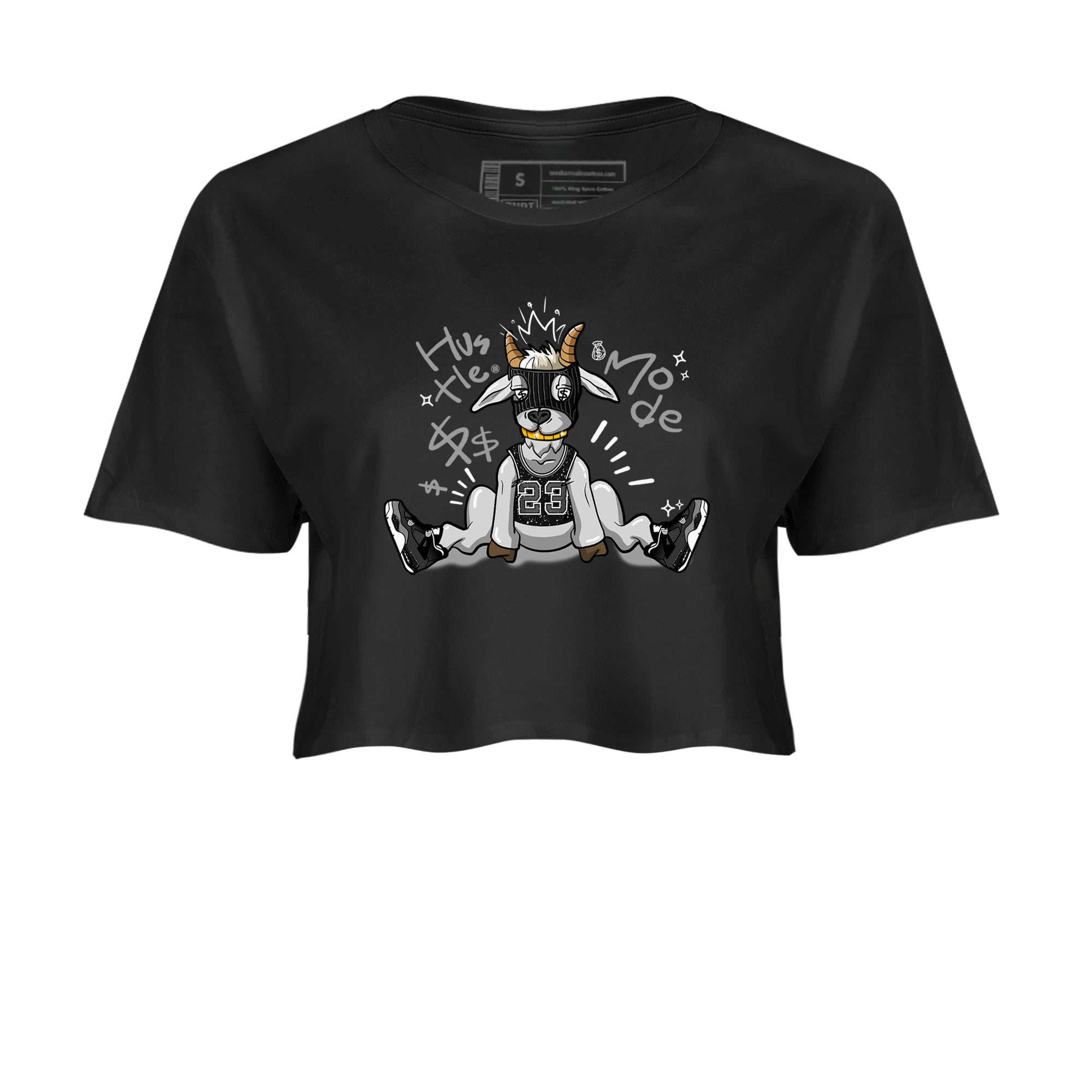 Hustle Goat snkmatch Women's Top - Air Jordan 4 Fear