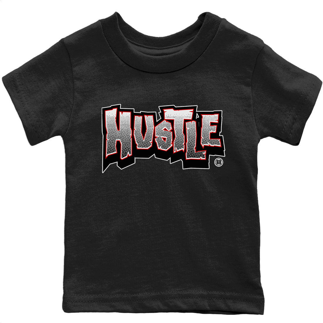 Hustle Graffiti Kids Tops - Air Jordan 11 72-10