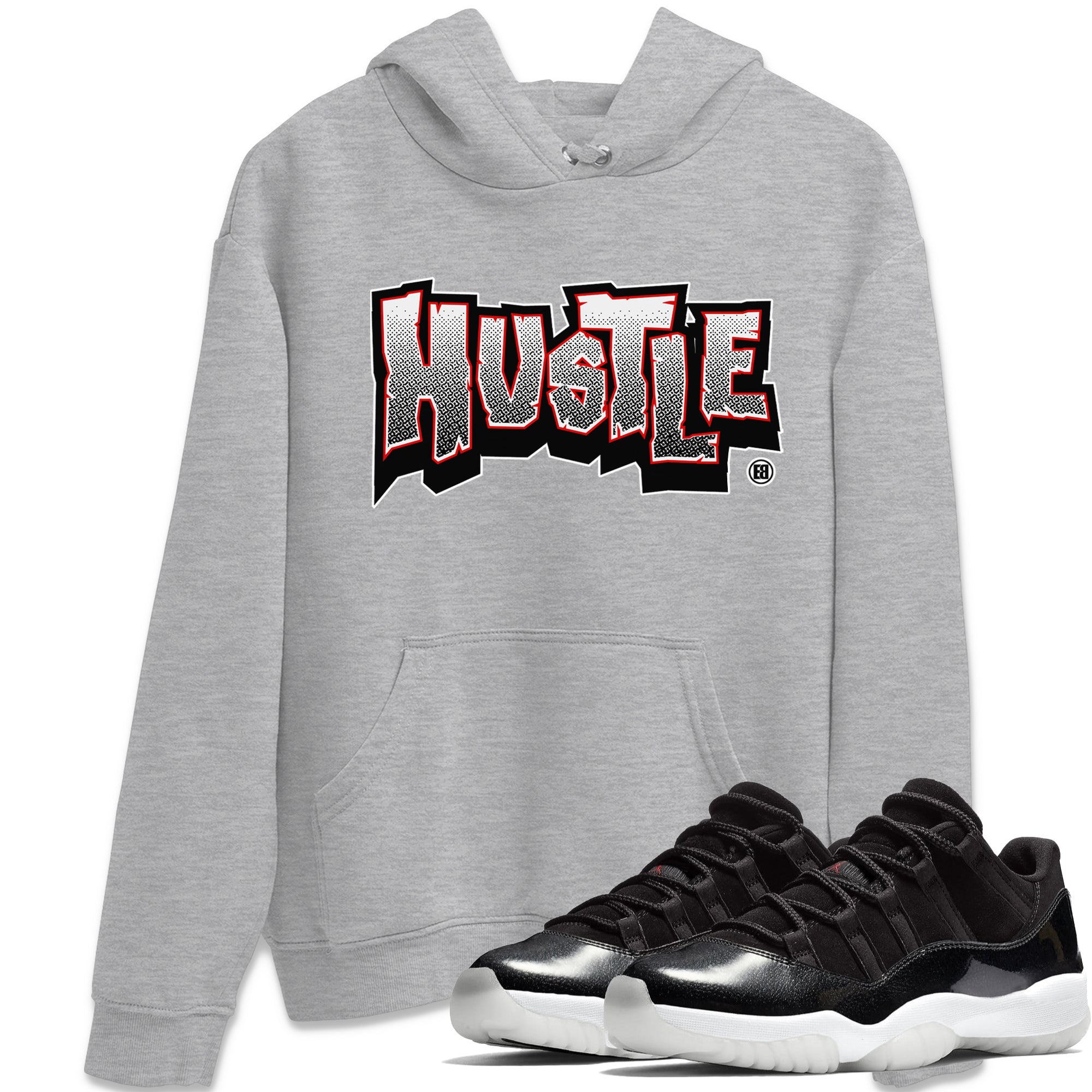 Hustle Graffiti Unisex Tops - Air Jordan 11 72-10