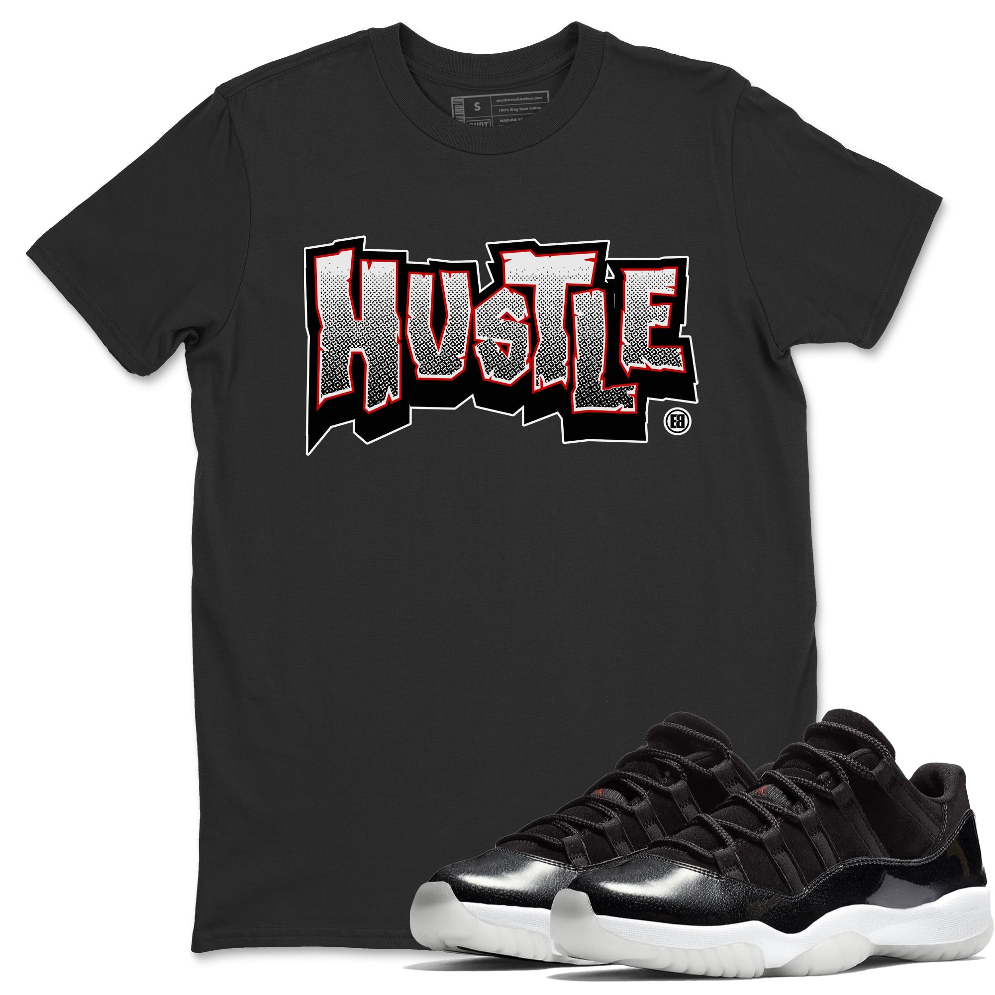 Hustle Graffiti Unisex Tops - Air Jordan 11 72-10