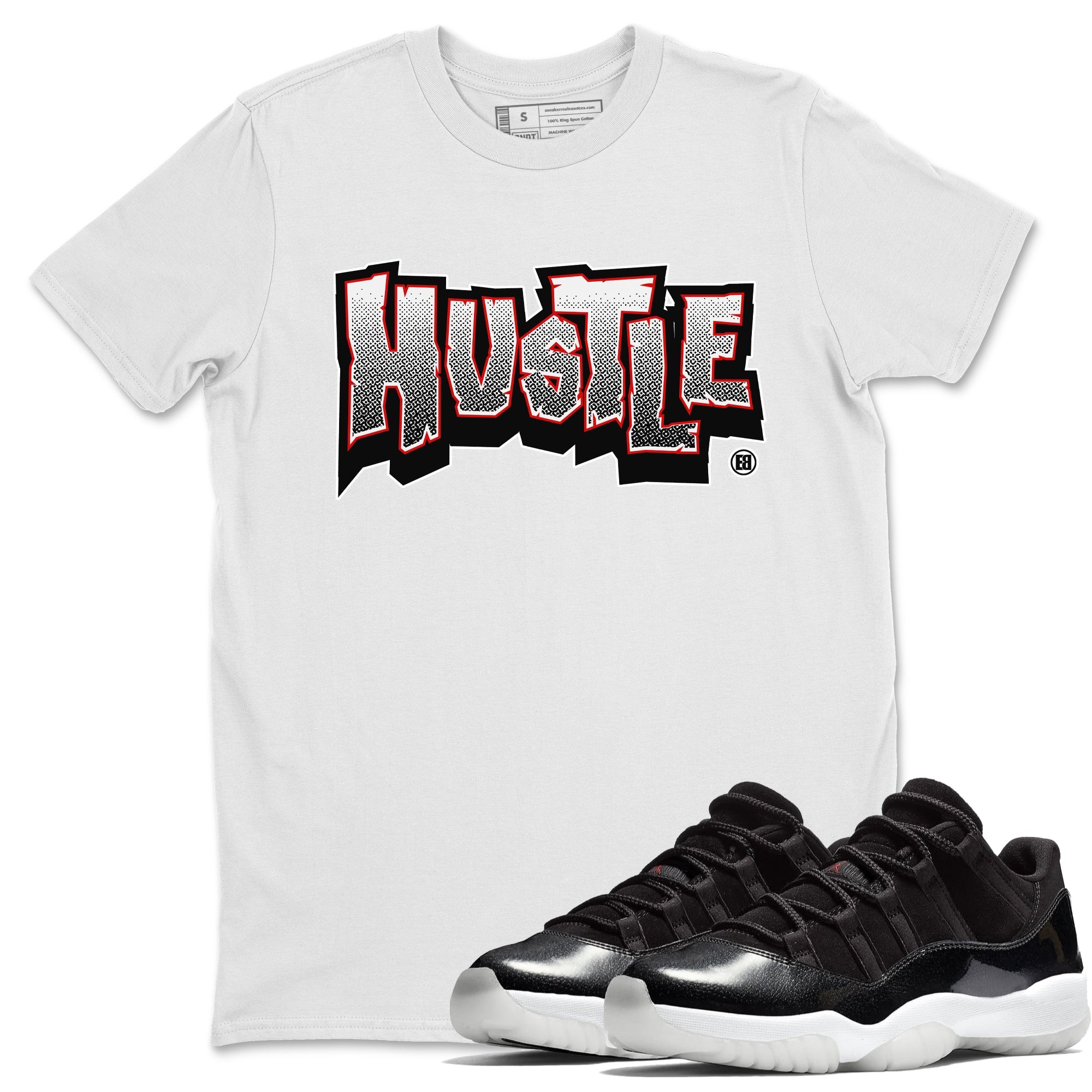 Hustle Graffiti Unisex Tops - Air Jordan 11 72-10