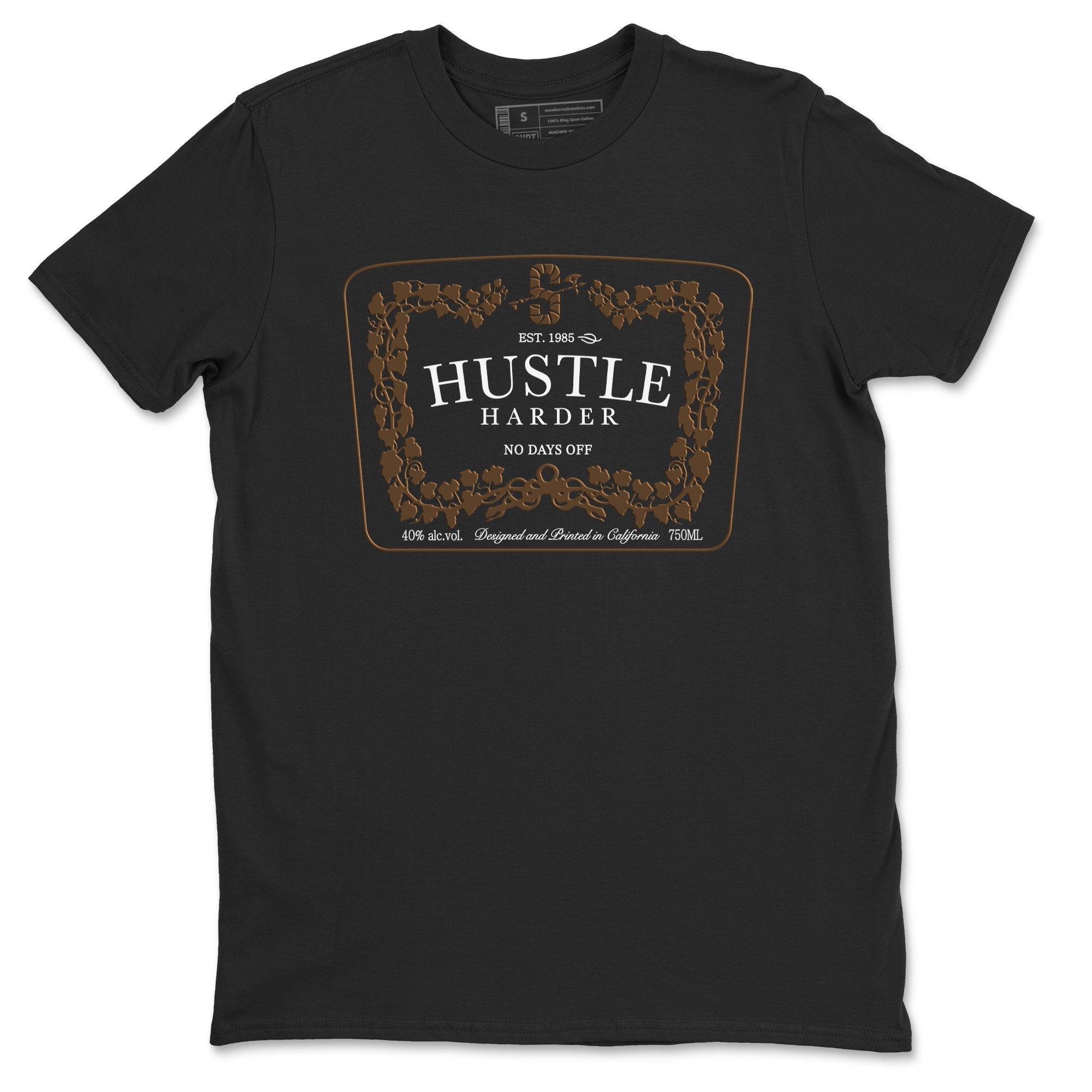Hustle Harder snkmatch Tees - Air Jordan 1 Mocha