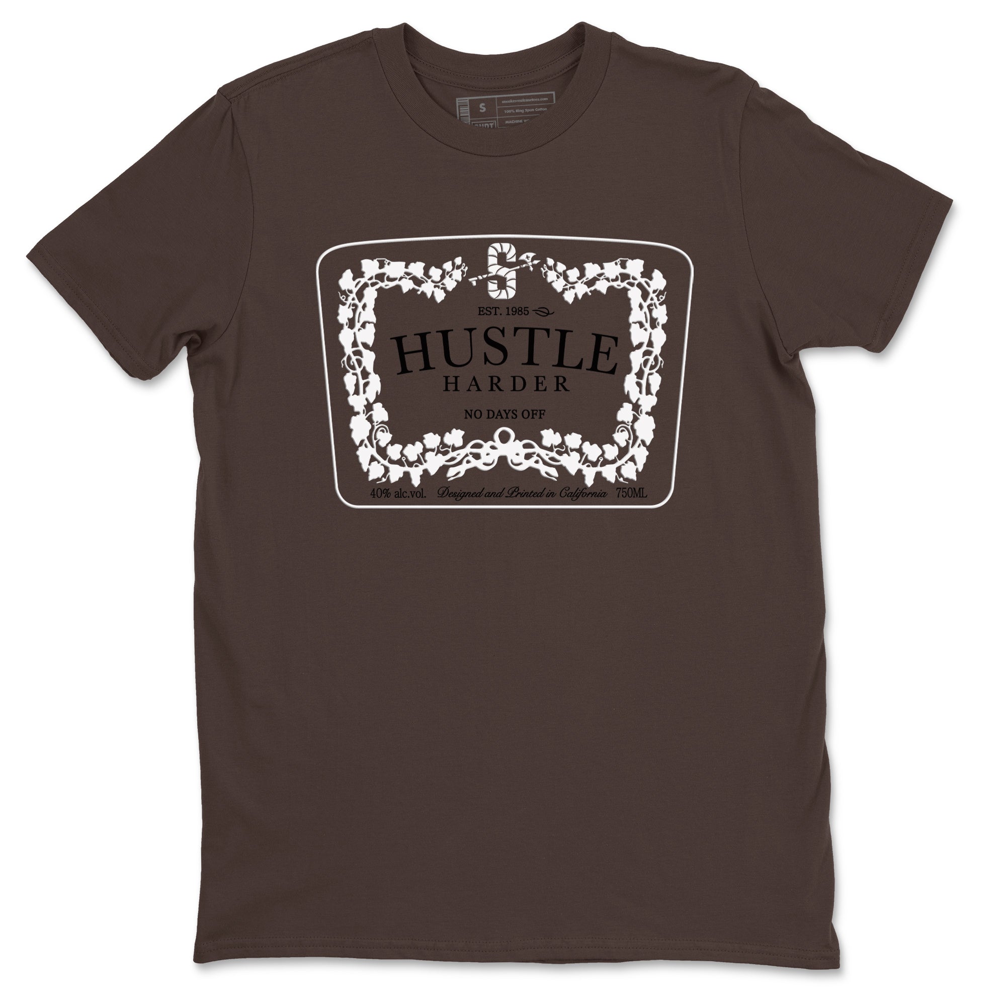 Hustle Harder snkmatch Tees - Air Jordan 1 Mocha