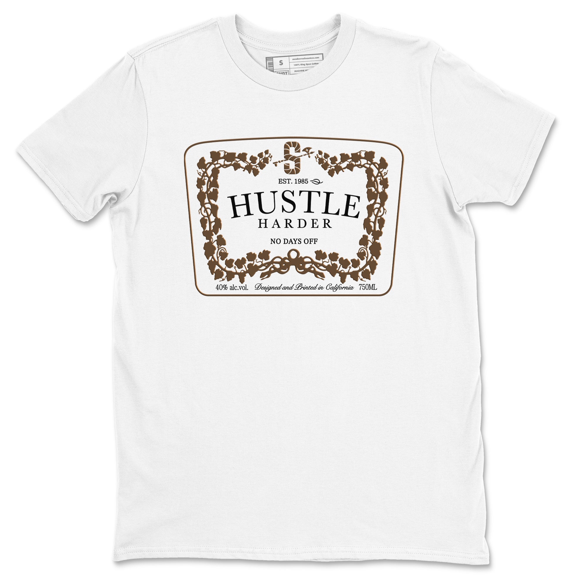 Hustle Harder snkmatch Tees - Air Jordan 1 Mocha