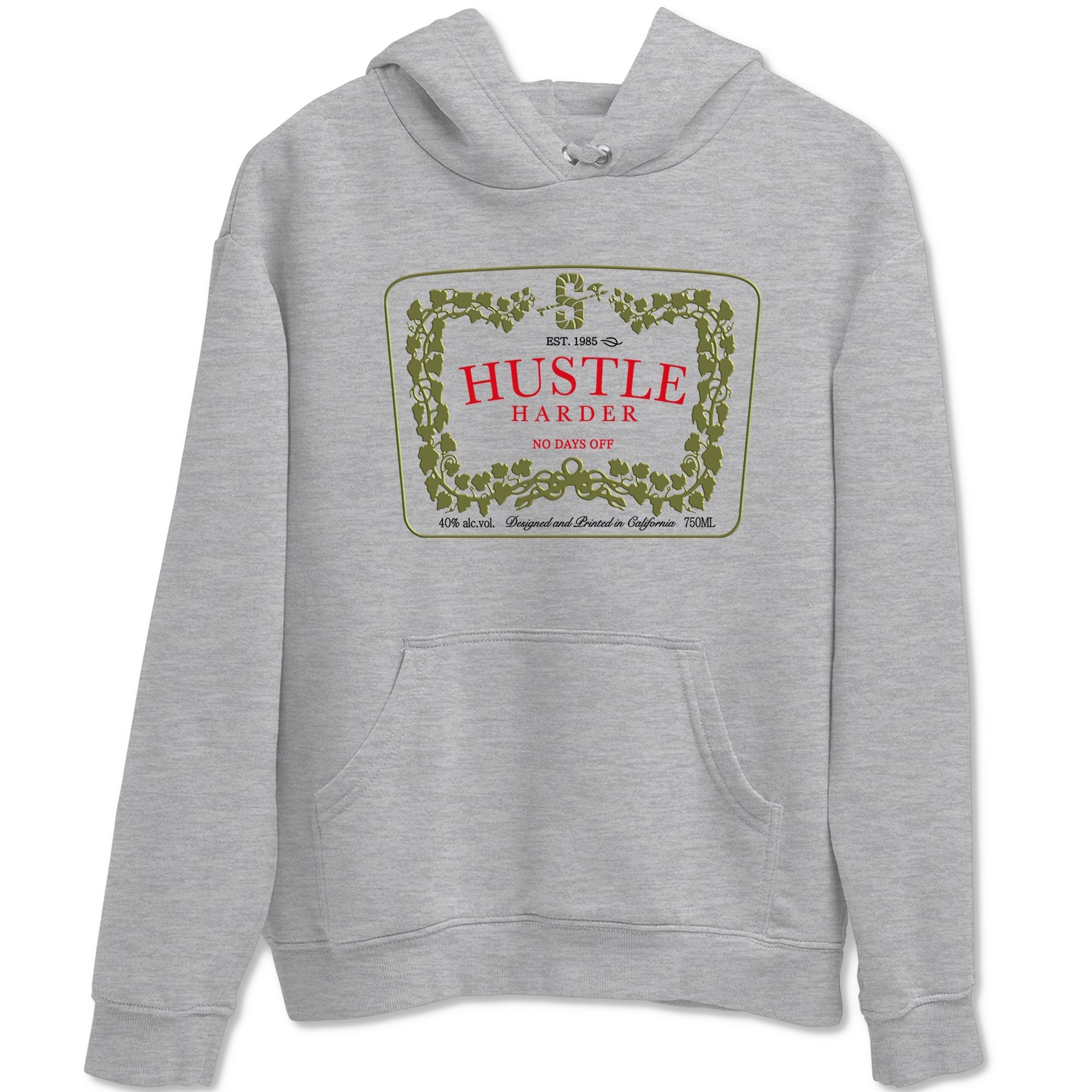 Hustle Harder snkmatch Tees - Air Jordan 1 Travis Scott Medium Olive