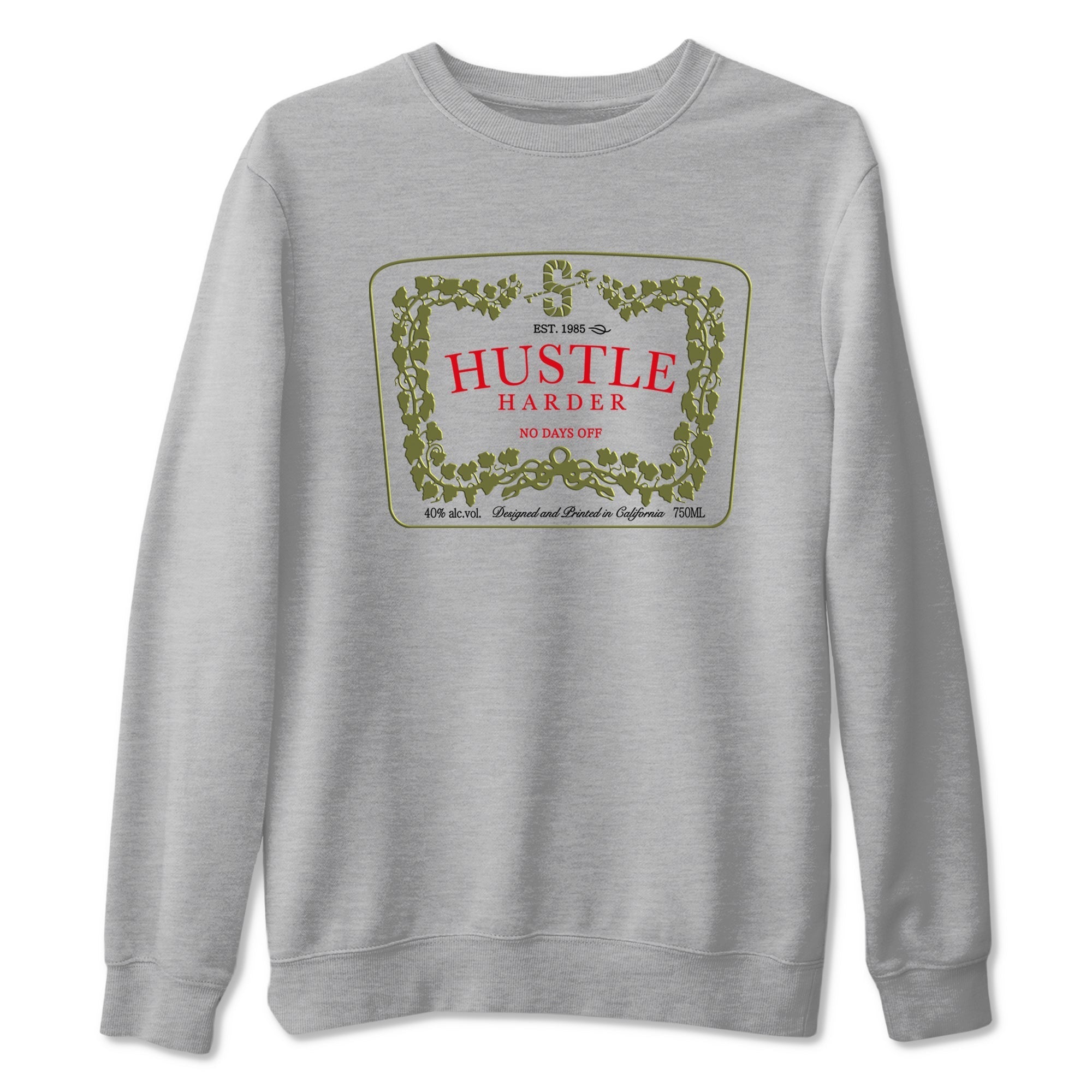 Hustle Harder snkmatch Tees - Air Jordan 1 Travis Scott Medium Olive