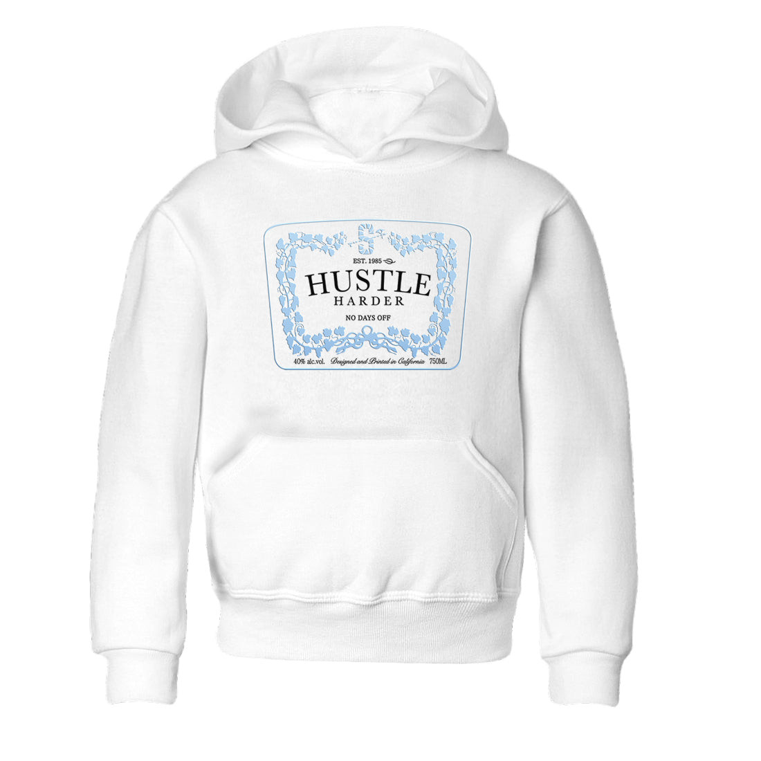 Hustle Harder snkmatch Tees Kids - Air Jordan 11 Retro Legend Blue
