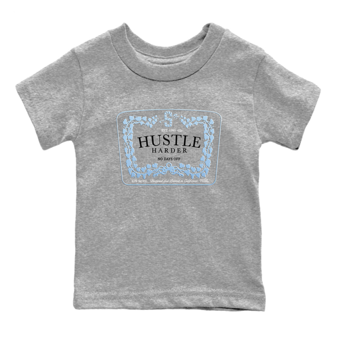 Hustle Harder snkmatch Tees Kids - Air Jordan 11 Retro Legend Blue