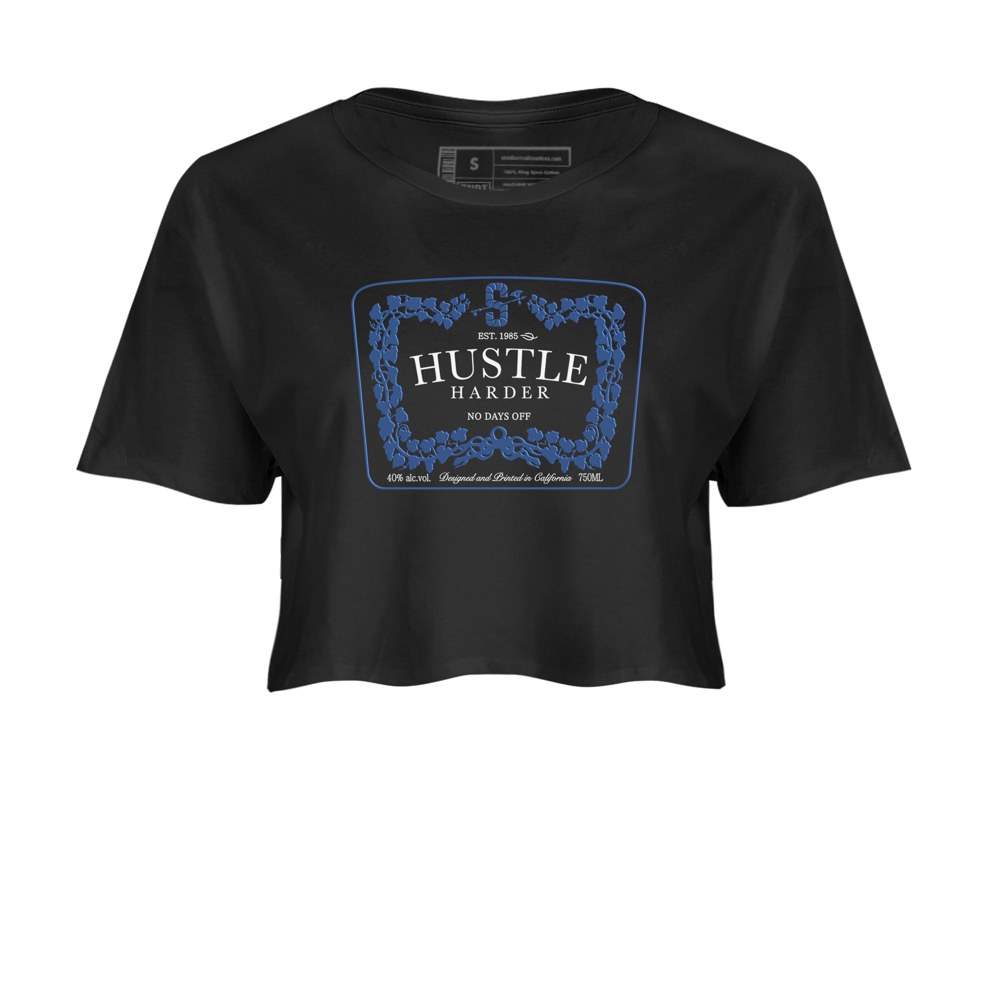 Hustle Harder snkmatch Women's Top - Air Jordan 11 Diffused Blue