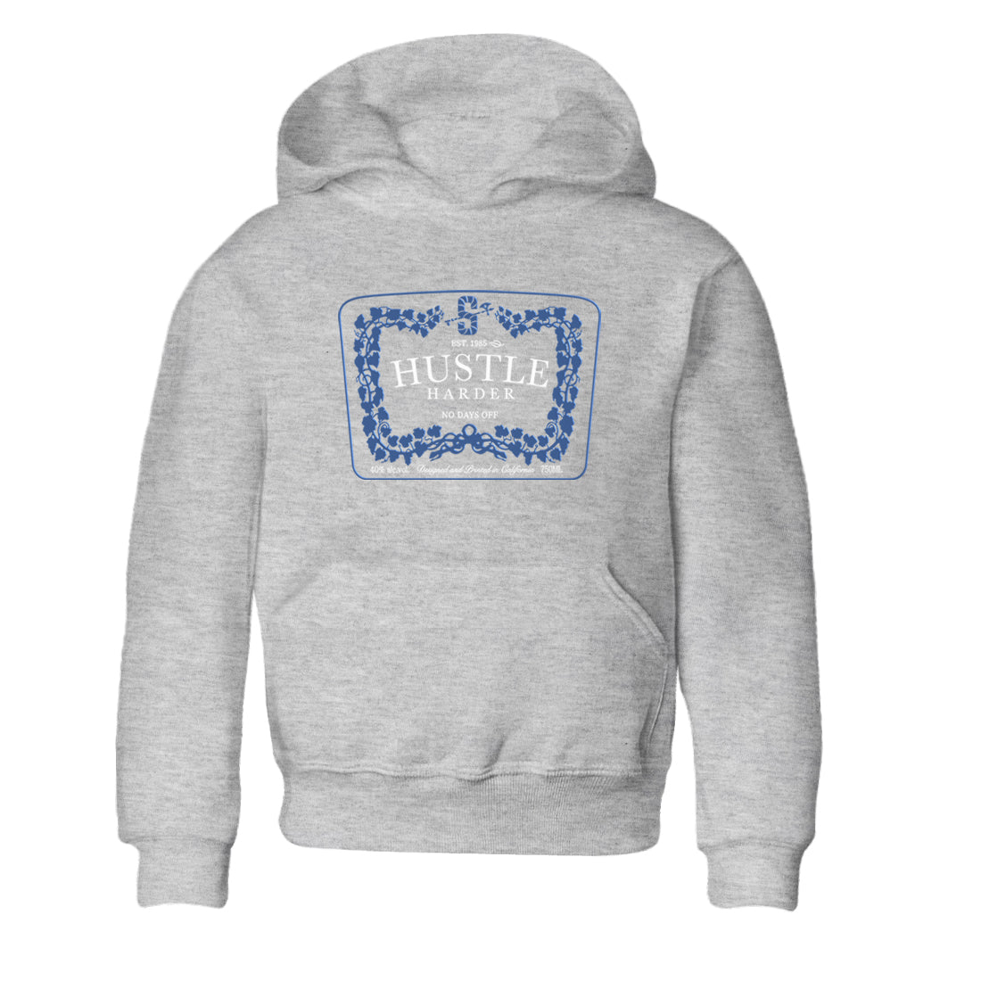Hustle Harder snkmatch Tees Kids - Air Jordan 11 Diffused Blue