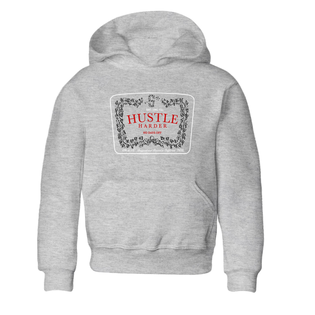 Hustle Harder snkmatch Tees Kids - Air Jordan 3 Cement Grey