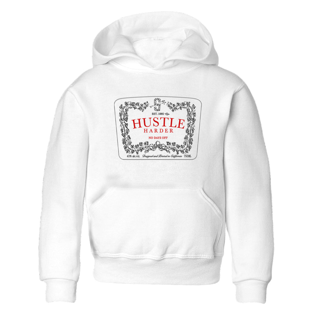Hustle Harder snkmatch Tees Kids - Air Jordan 3 Cement Grey