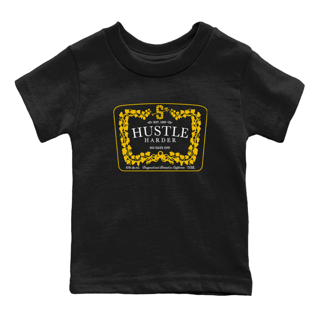 Hustle Harder snkmatch Tees Kids - Dunk High Pollen