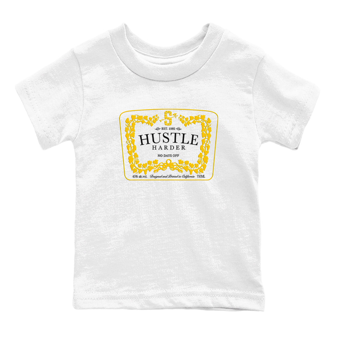 Hustle Harder snkmatch Tees Kids - Dunk High Pollen