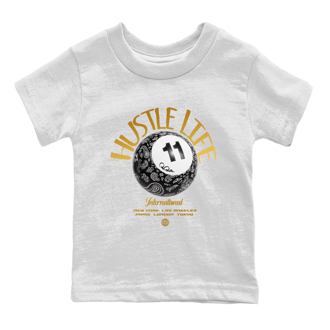 Hustle Life snkmatch Tee Kids - Air Jordan 11 Gratitude