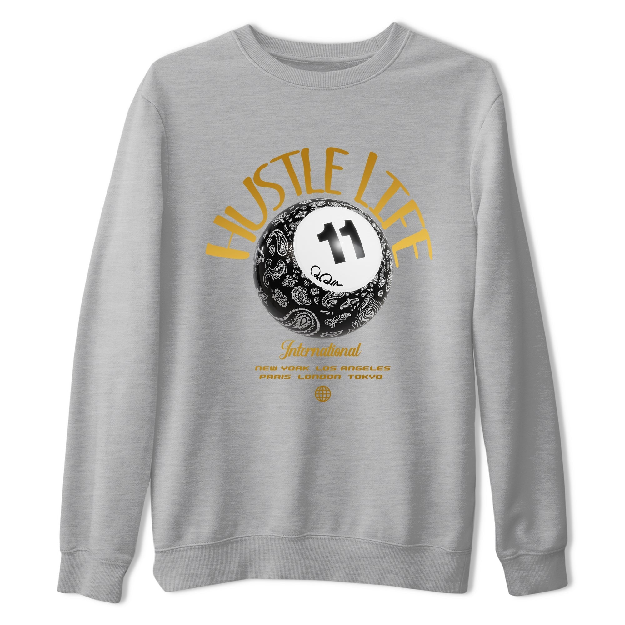Hustle Life snkmatch Tee - Air Jordan 11 Gratitude