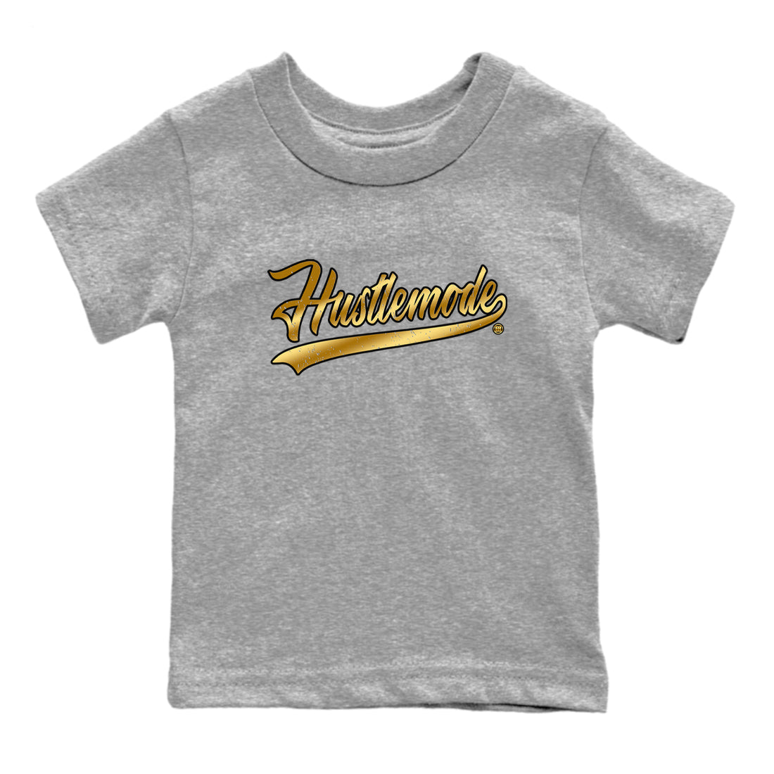 Hustle Mode snkmatch Tees Kids - Air Jordan 1 Black Metallic Gold