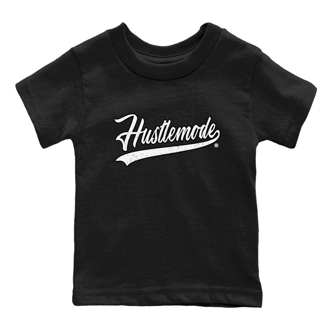 Hustle Mode snkmatch Tees Kids - Air Jordan 1 Black White