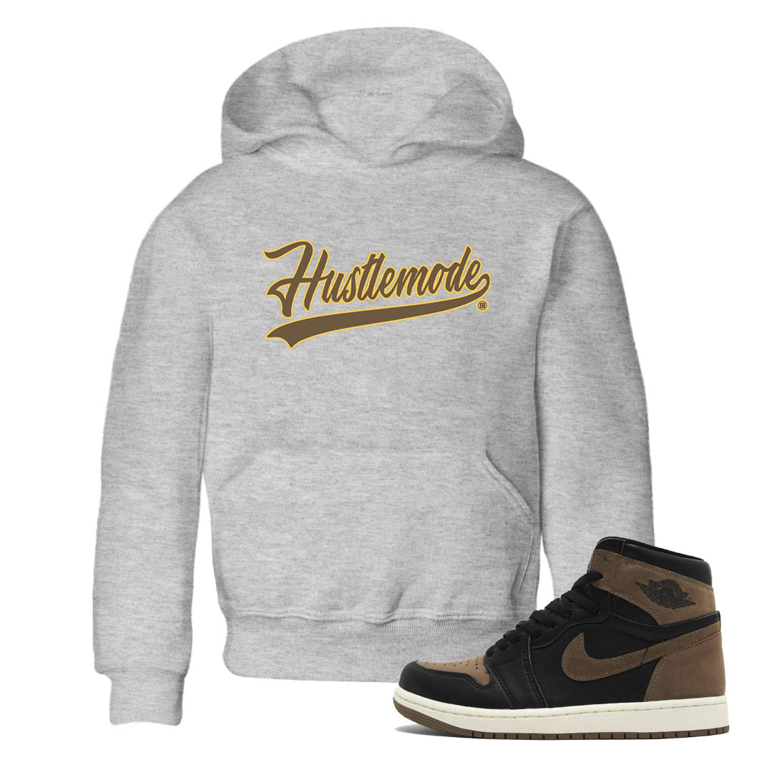 Hustle Mode snkmatch Tee Kids - Air Jordan 1 Palomino