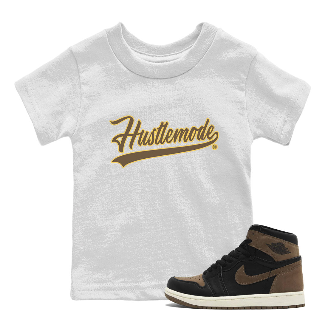 Hustle Mode snkmatch Tee Kids - Air Jordan 1 Palomino