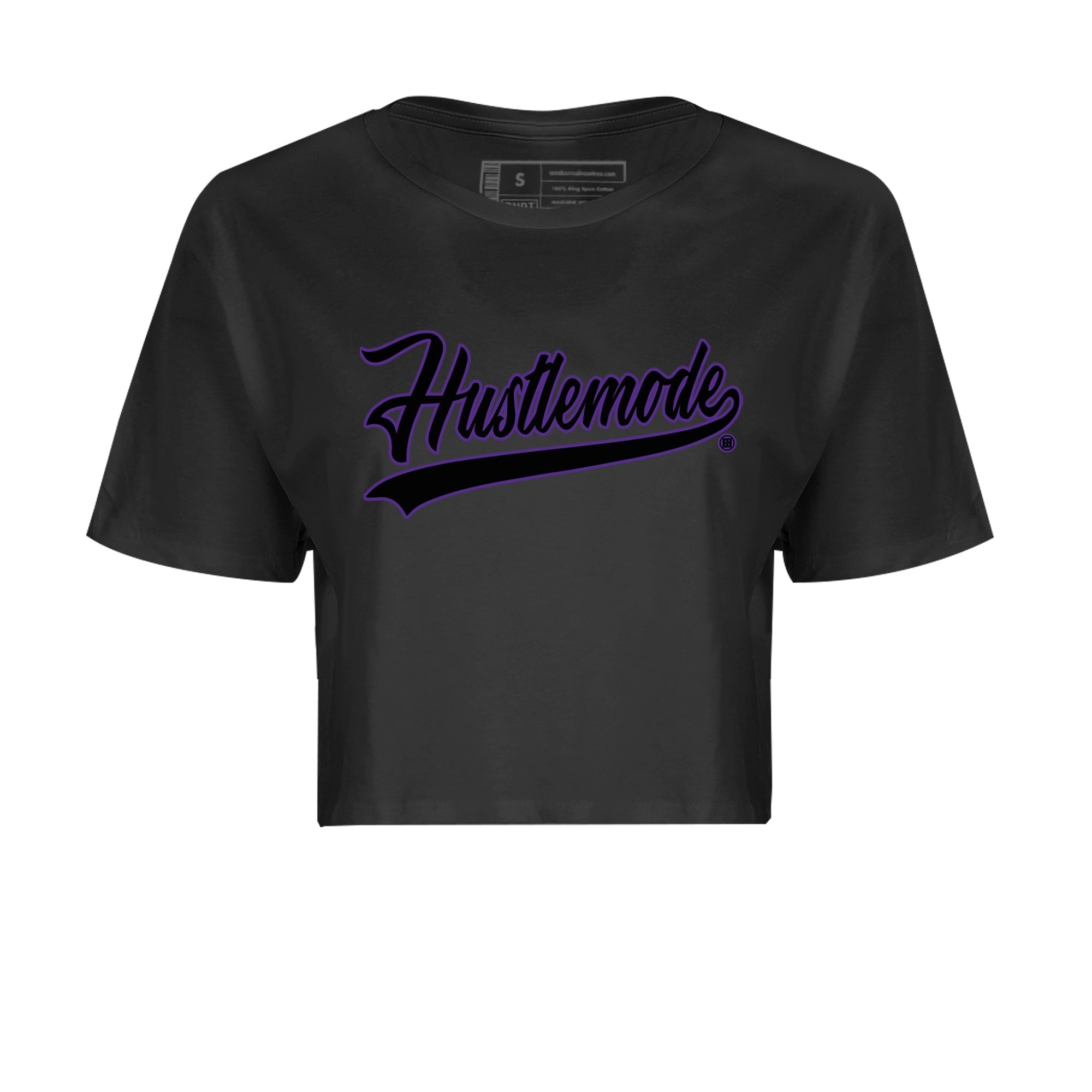 Hustle Mode Women's Tops - Air Jordan 12 Field Purple