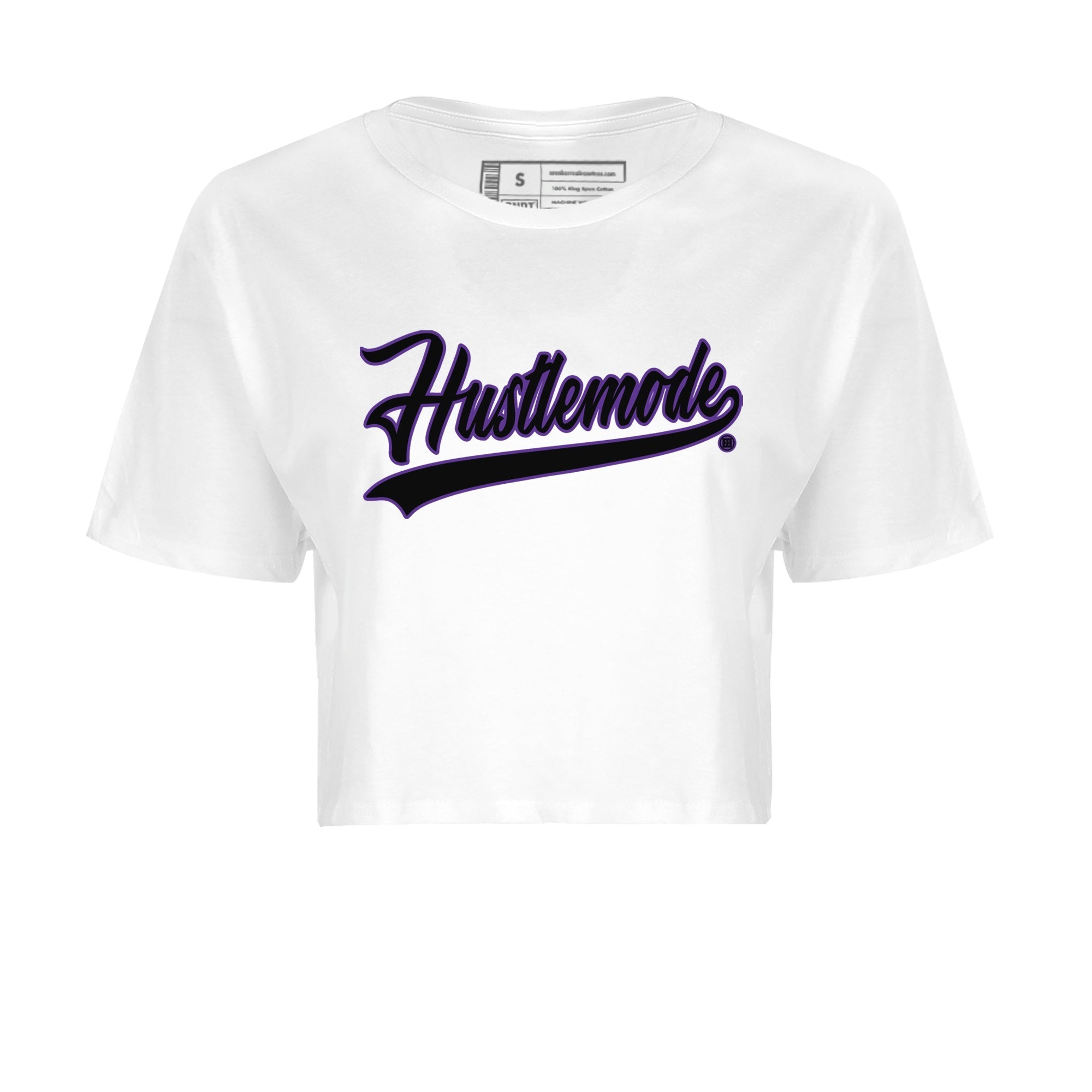 Hustle Mode Women's Tops - Air Jordan 12 Field Purple