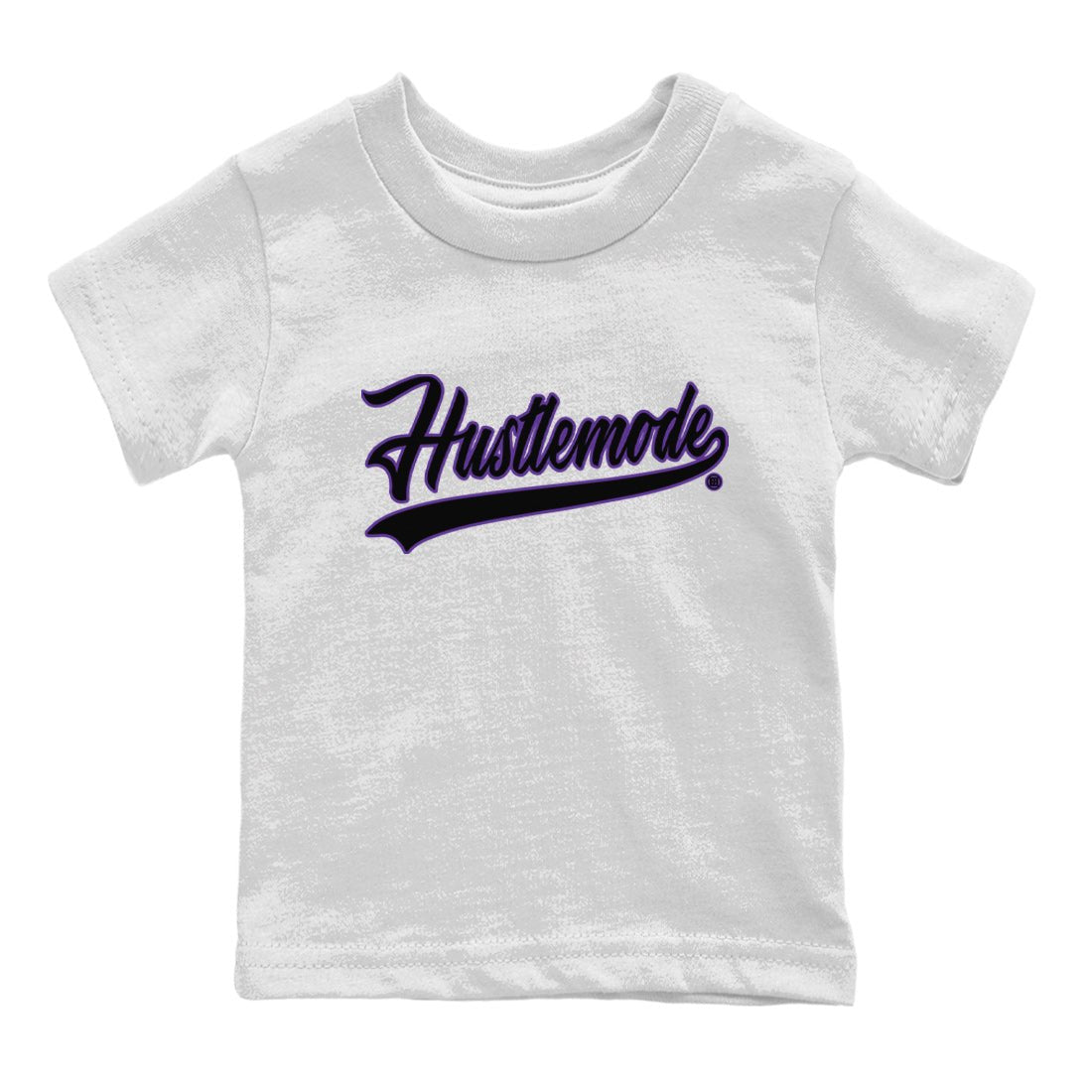 Hustle Mode Kids Tops - Air Jordan 12 Field Purple