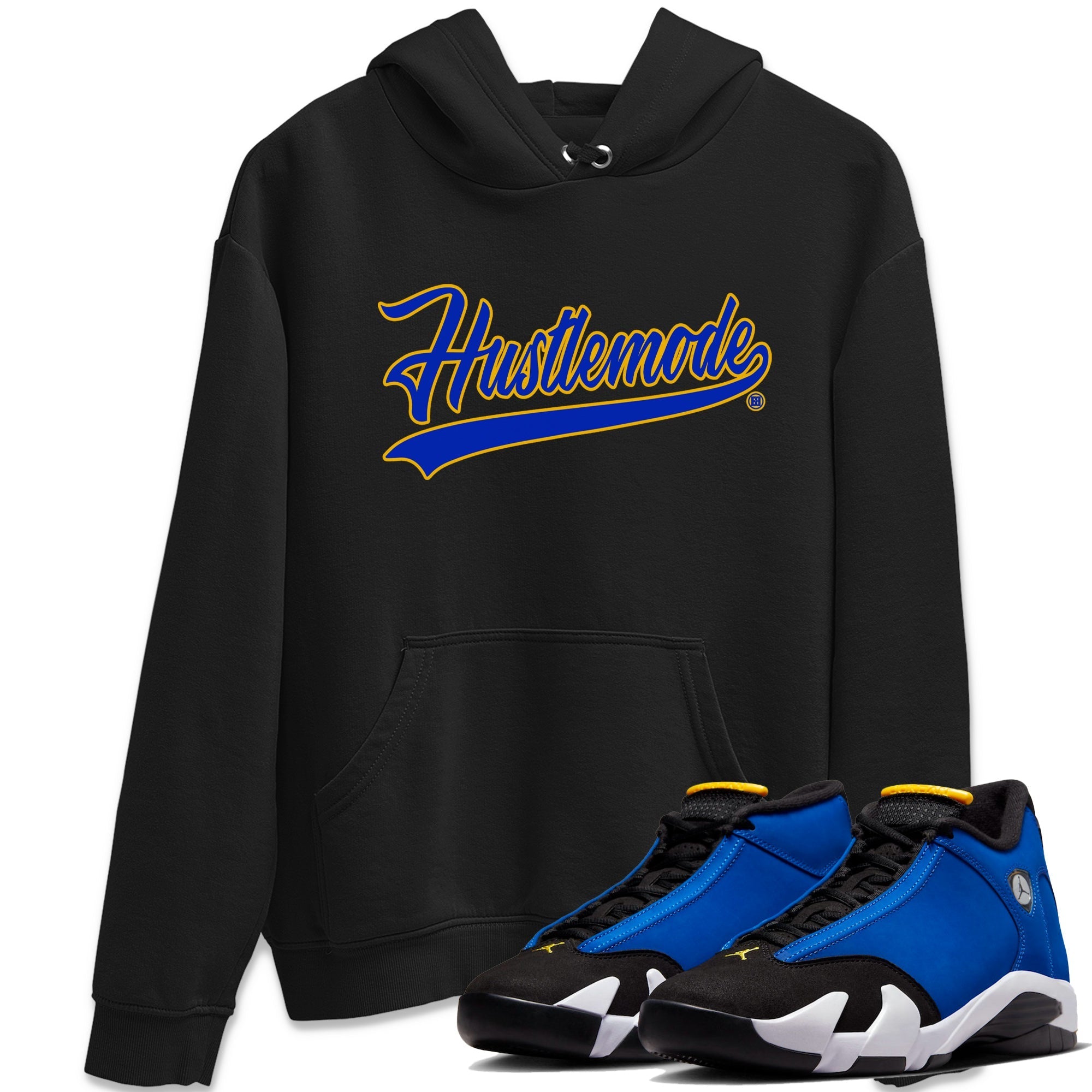 Hustle Mode Unisex Tops - Air Jordan 14 Laney