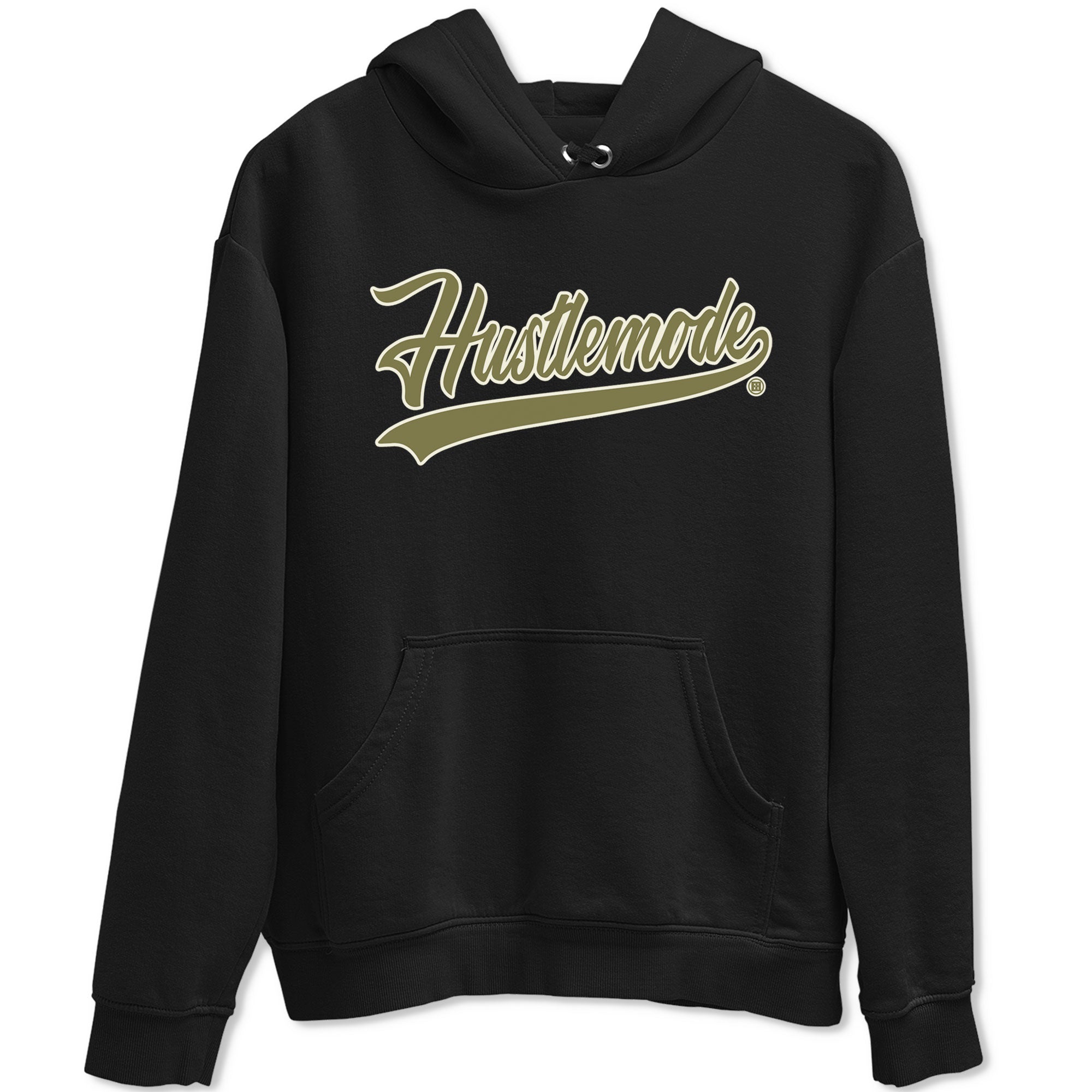 Hustle Mode snkmatch Tee - Air Jordan 4 Medium Olive